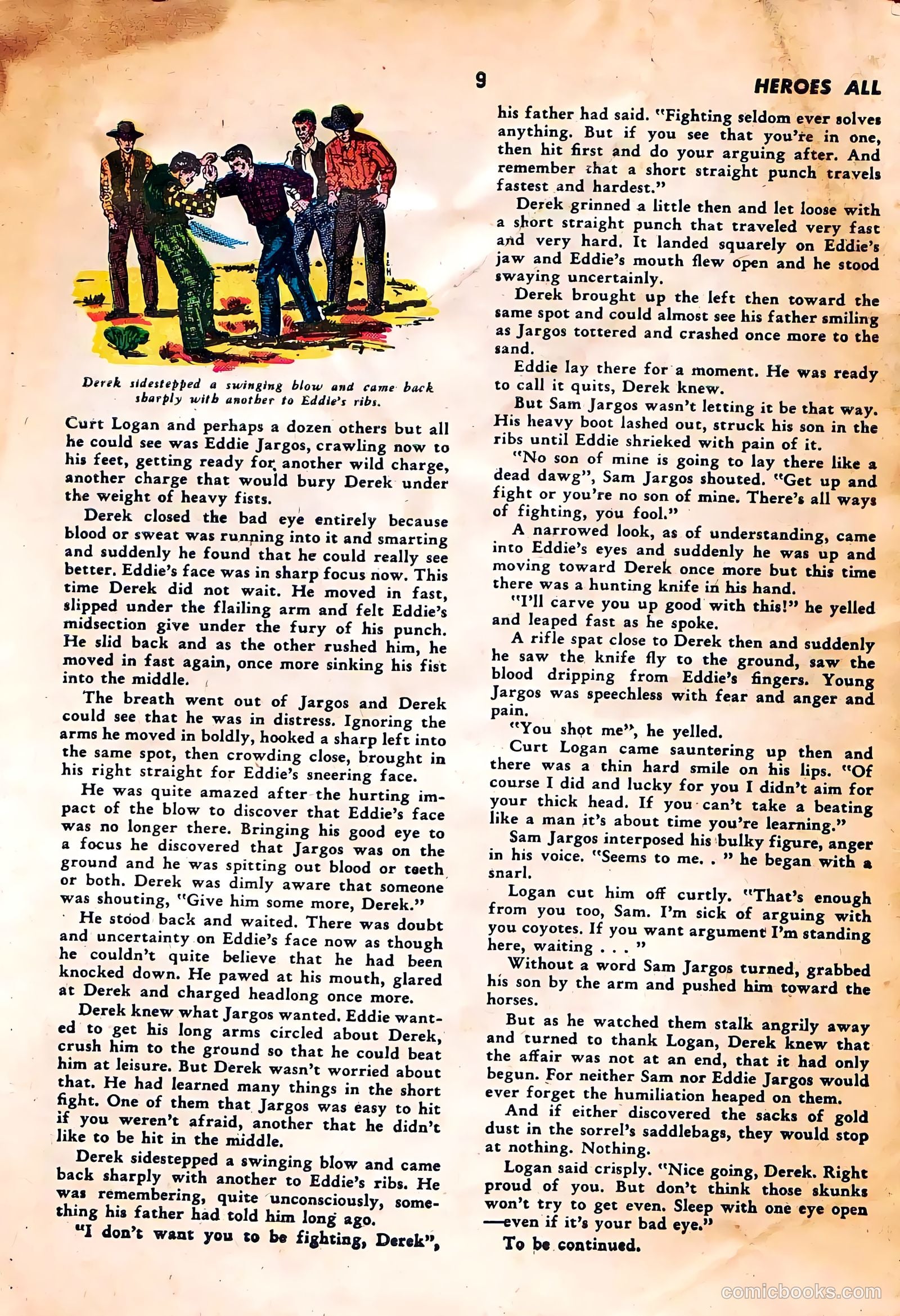 Heroes All v4 #17 (1946) — page 9 of 16