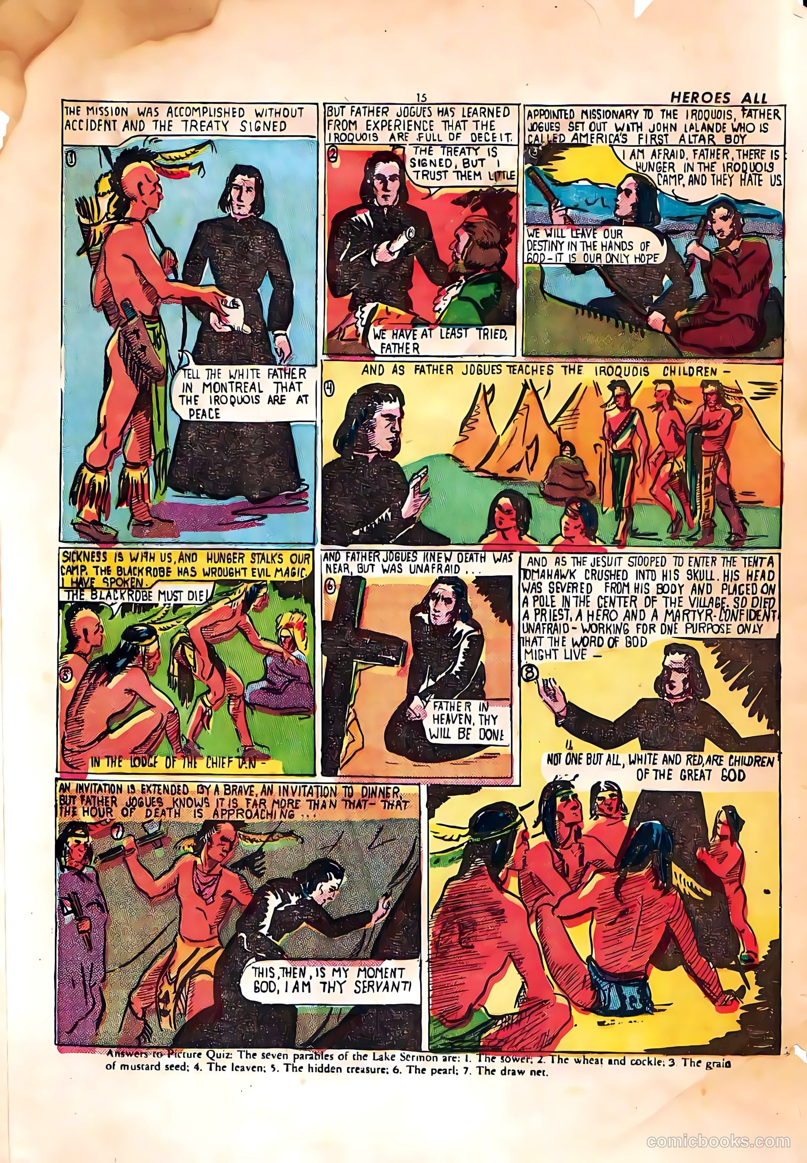 Heroes All v4 #17 (1946) — page 15 of 16