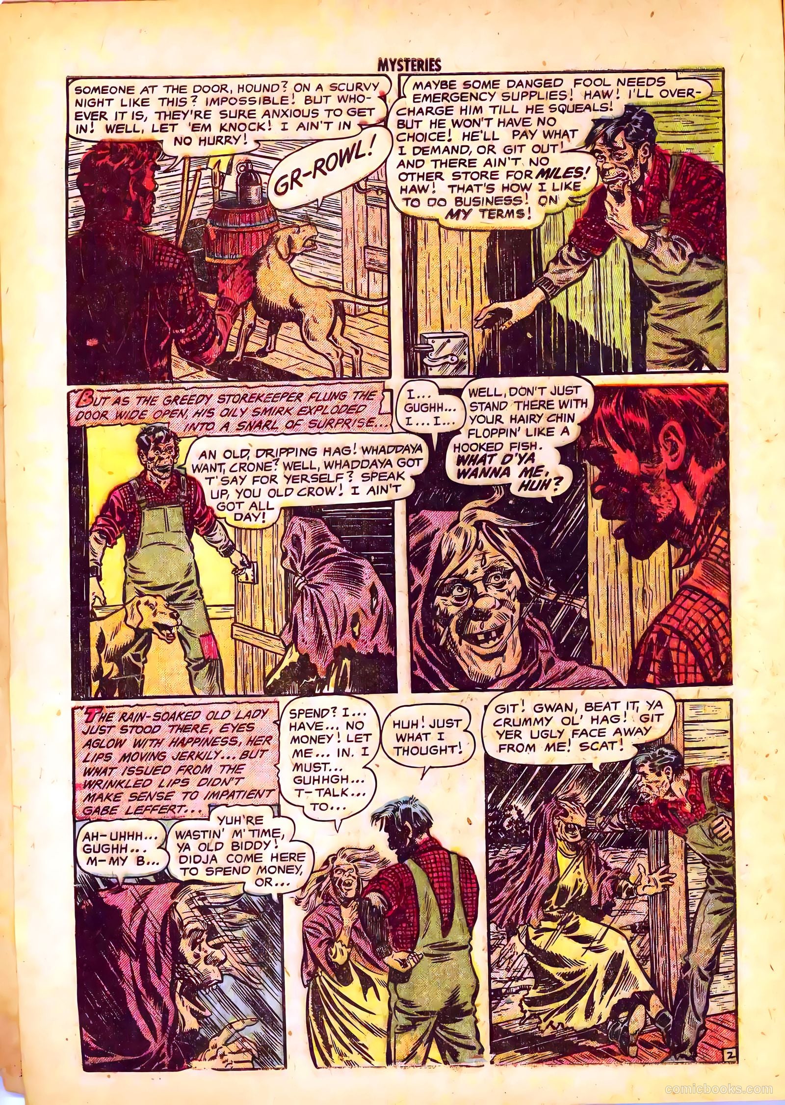 Mysteries Weird and Strange #2 (1953) — page 4 of 36