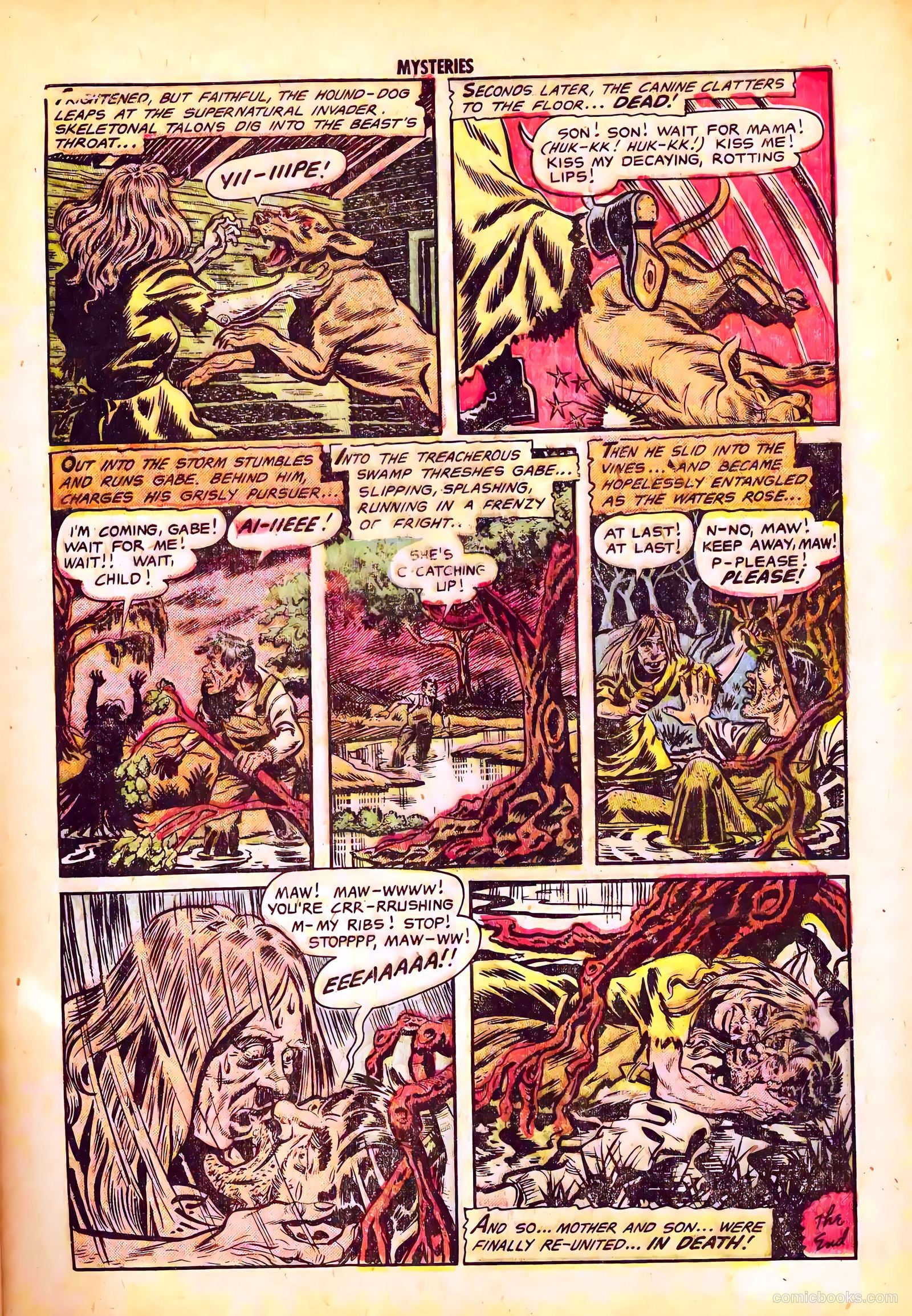 Mysteries Weird and Strange #2 (1953) — page 9 of 36