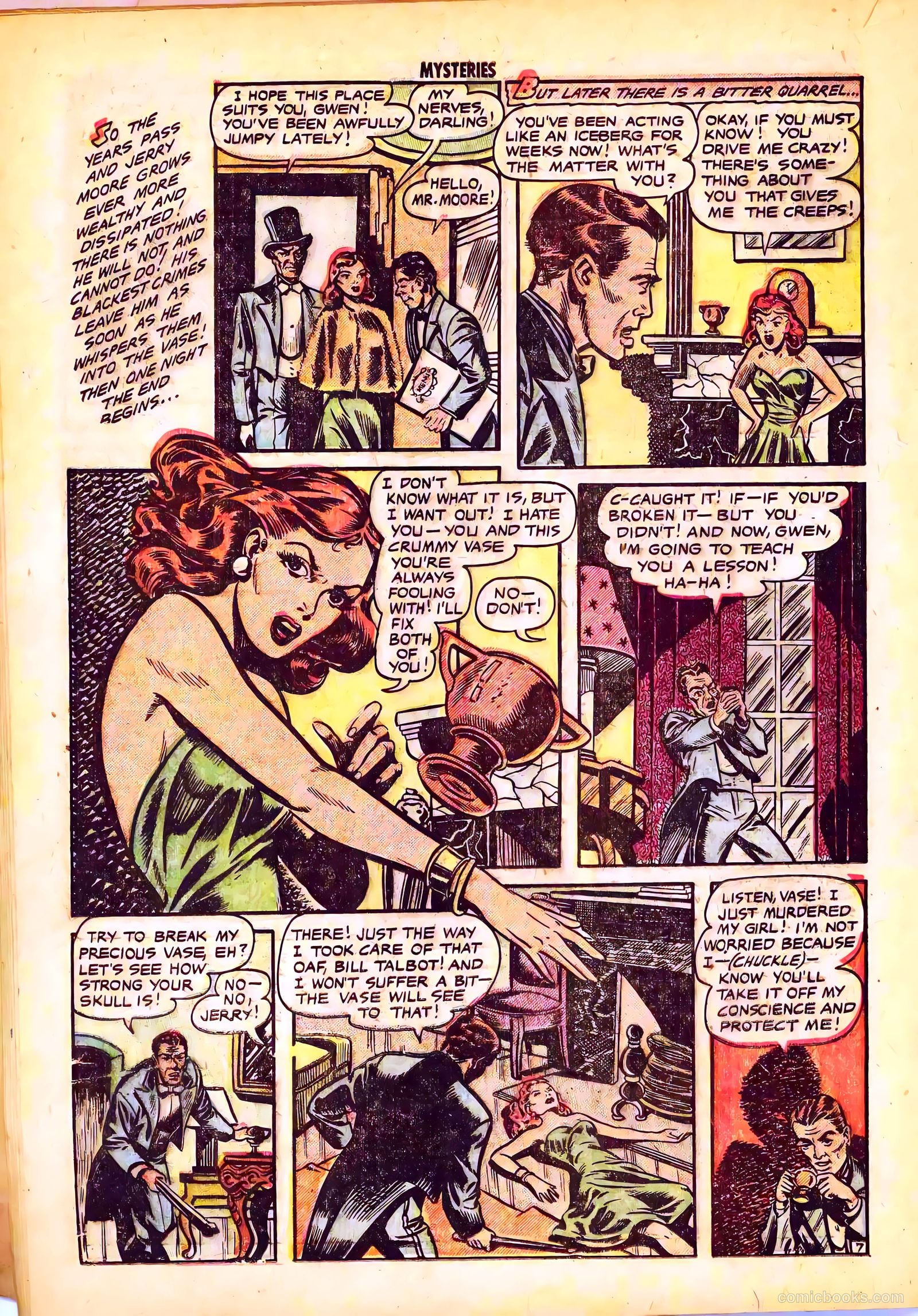 Mysteries Weird and Strange #2 (1953) — page 16 of 36