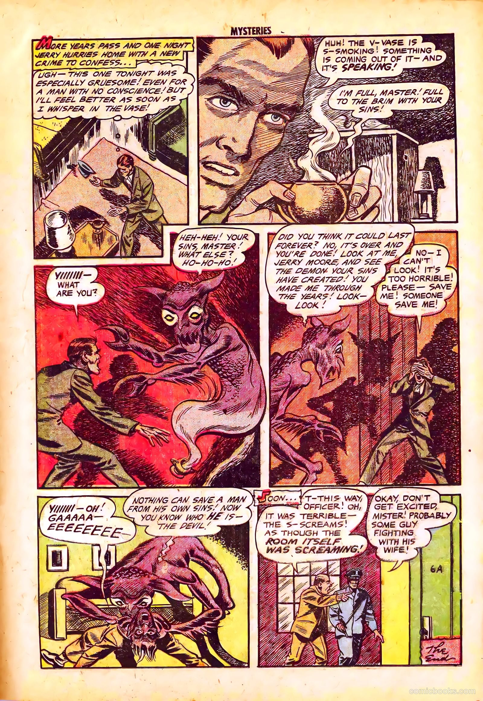 Mysteries Weird and Strange #2 (1953) — page 17 of 36