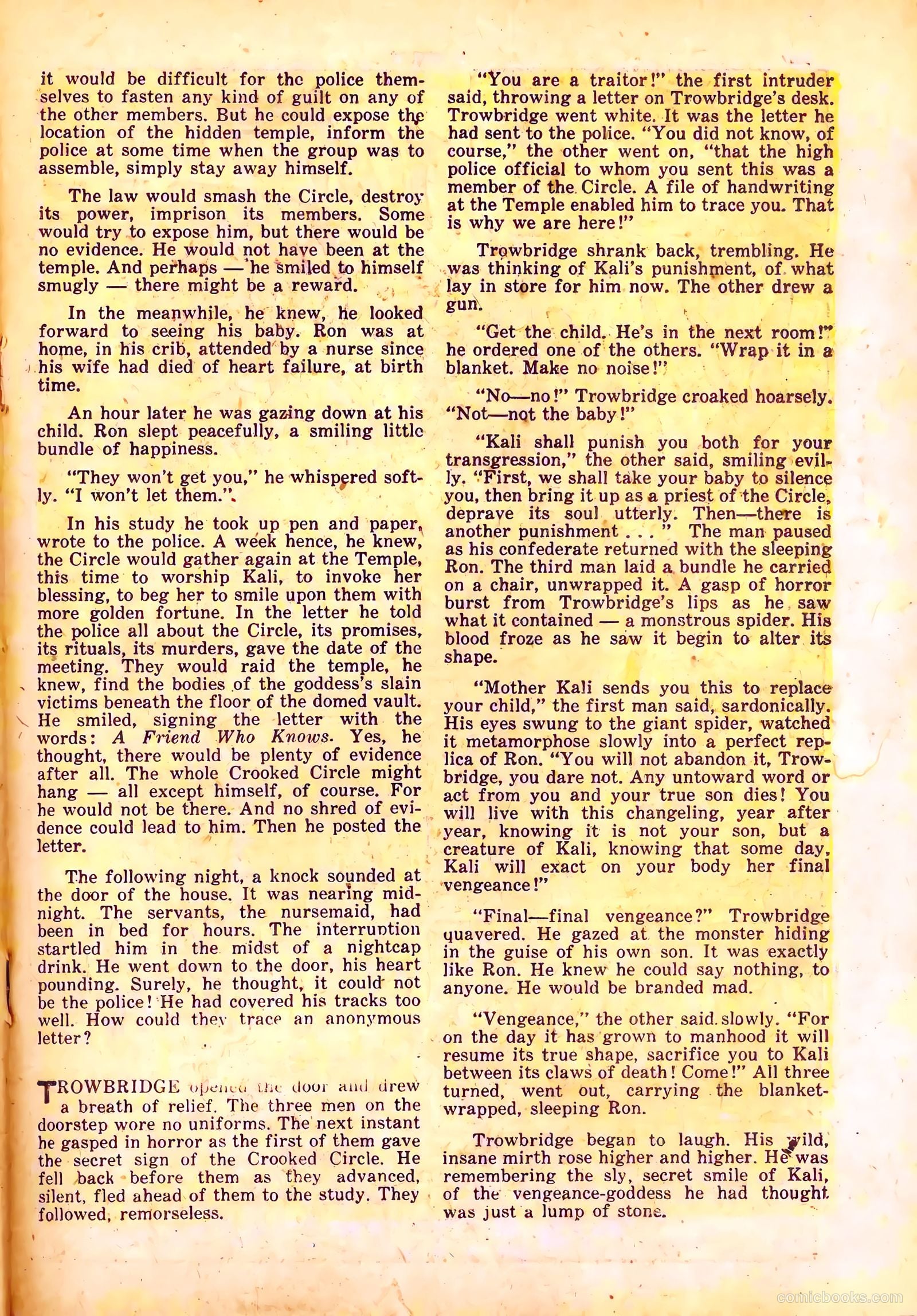Mysteries Weird and Strange #2 (1953) — page 19 of 36
