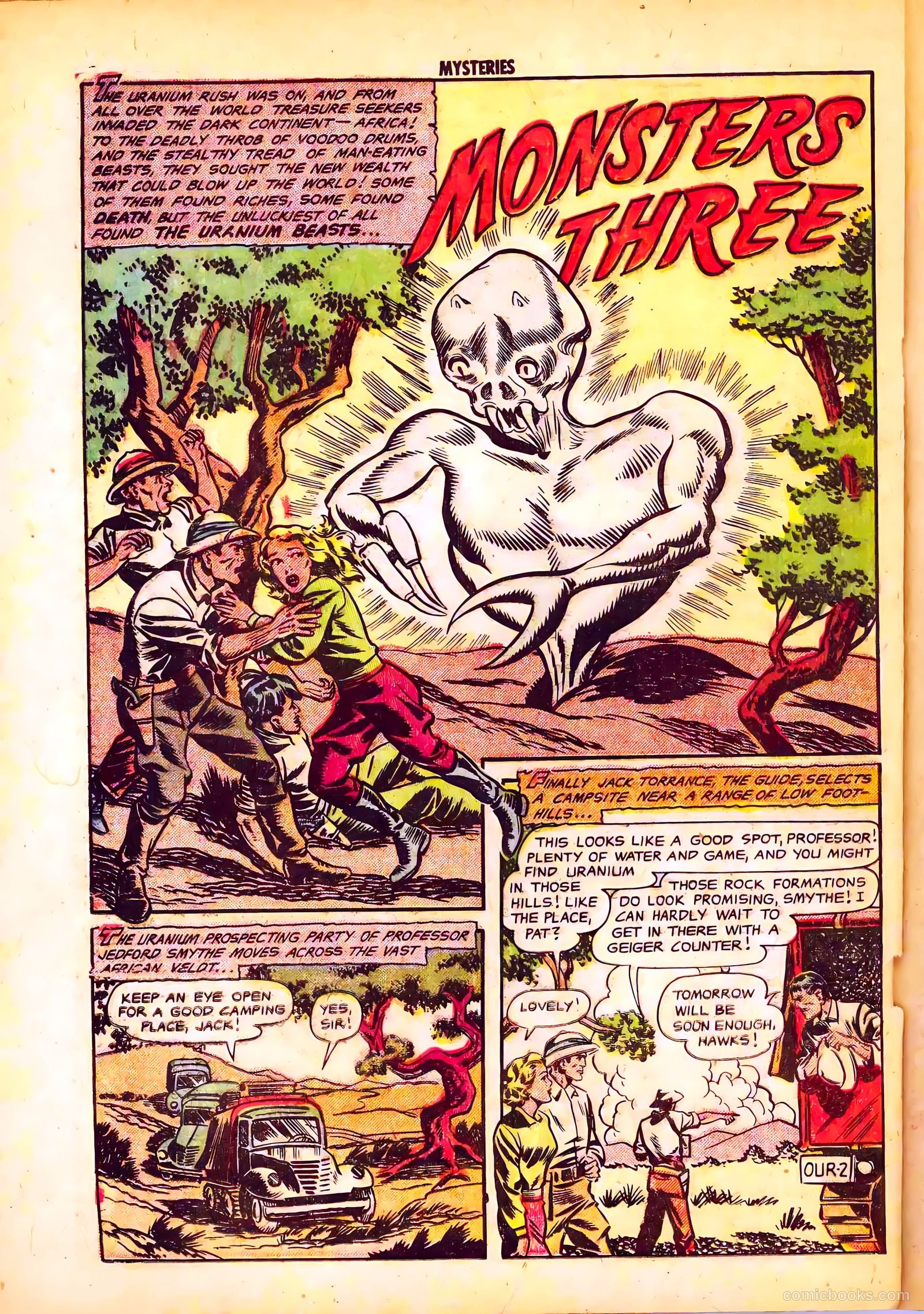 Mysteries Weird and Strange #2 (1953) — page 20 of 36