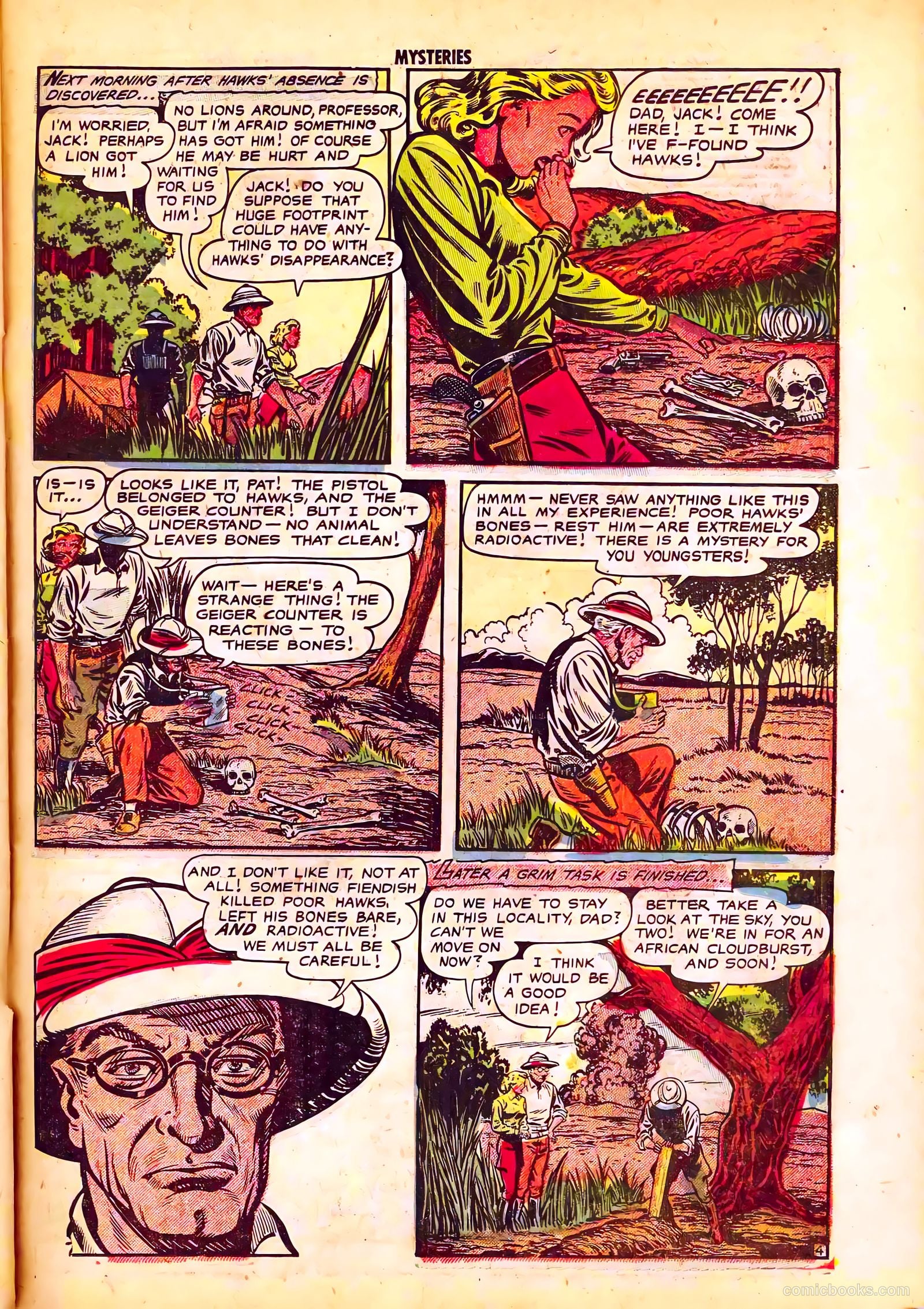 Mysteries Weird and Strange #2 (1953) — page 23 of 36