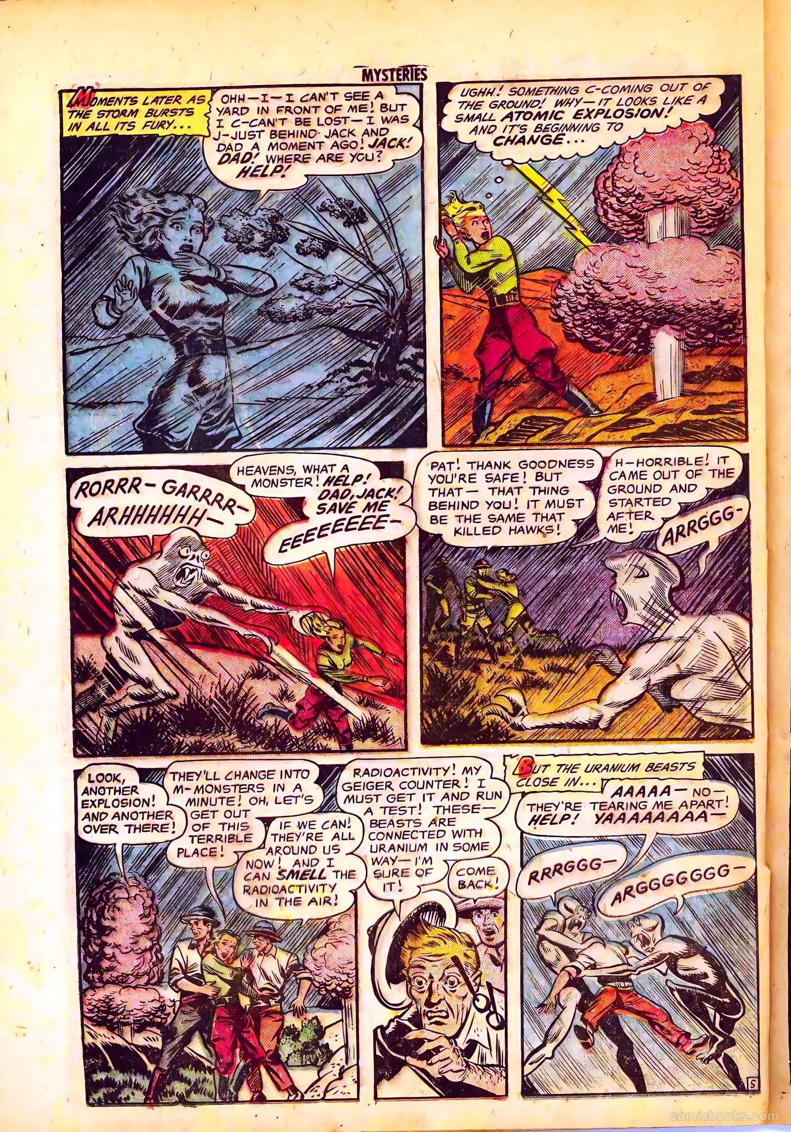 Mysteries Weird and Strange #2 (1953) — page 24 of 36