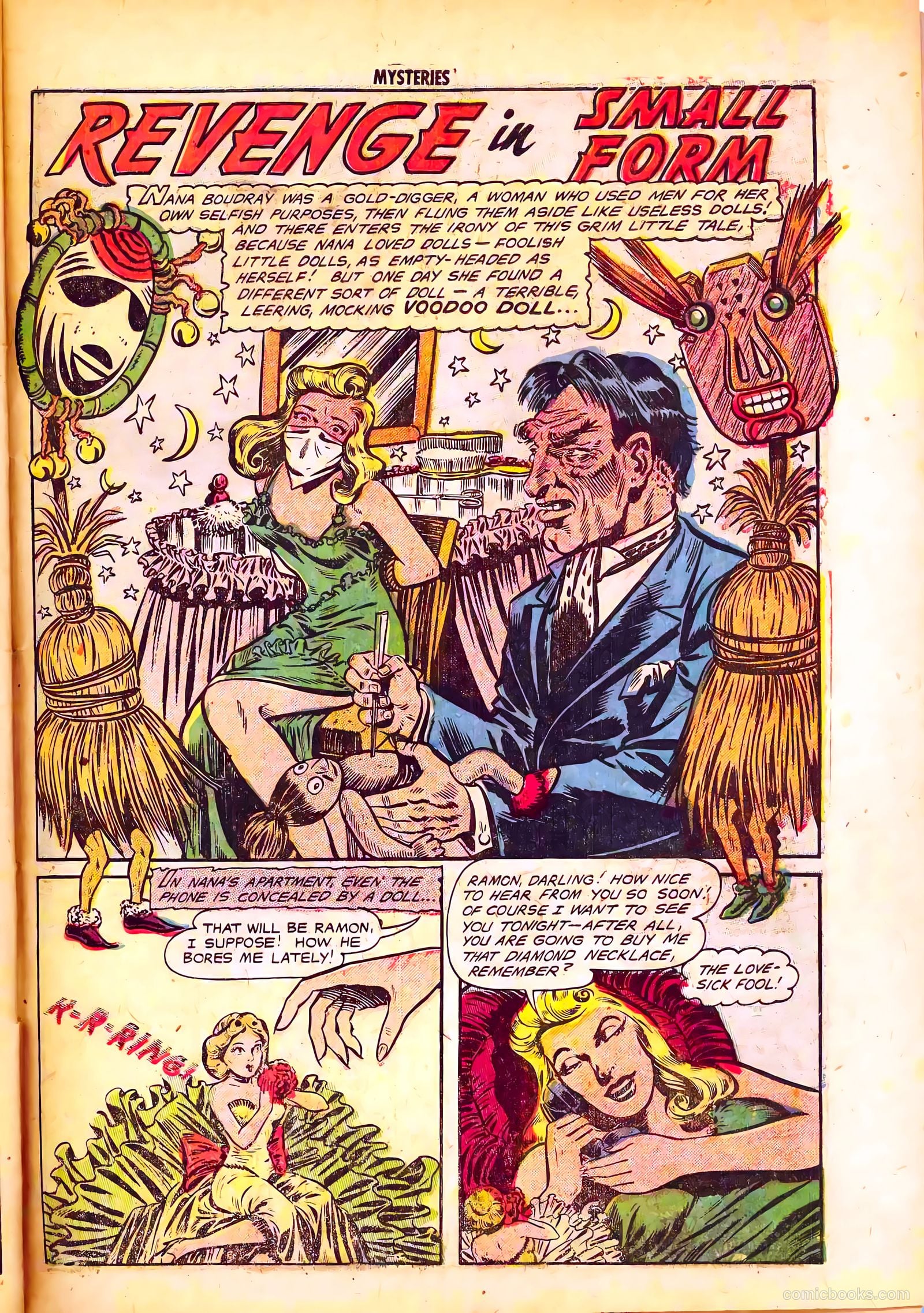 Mysteries Weird and Strange #2 (1953) — page 27 of 36