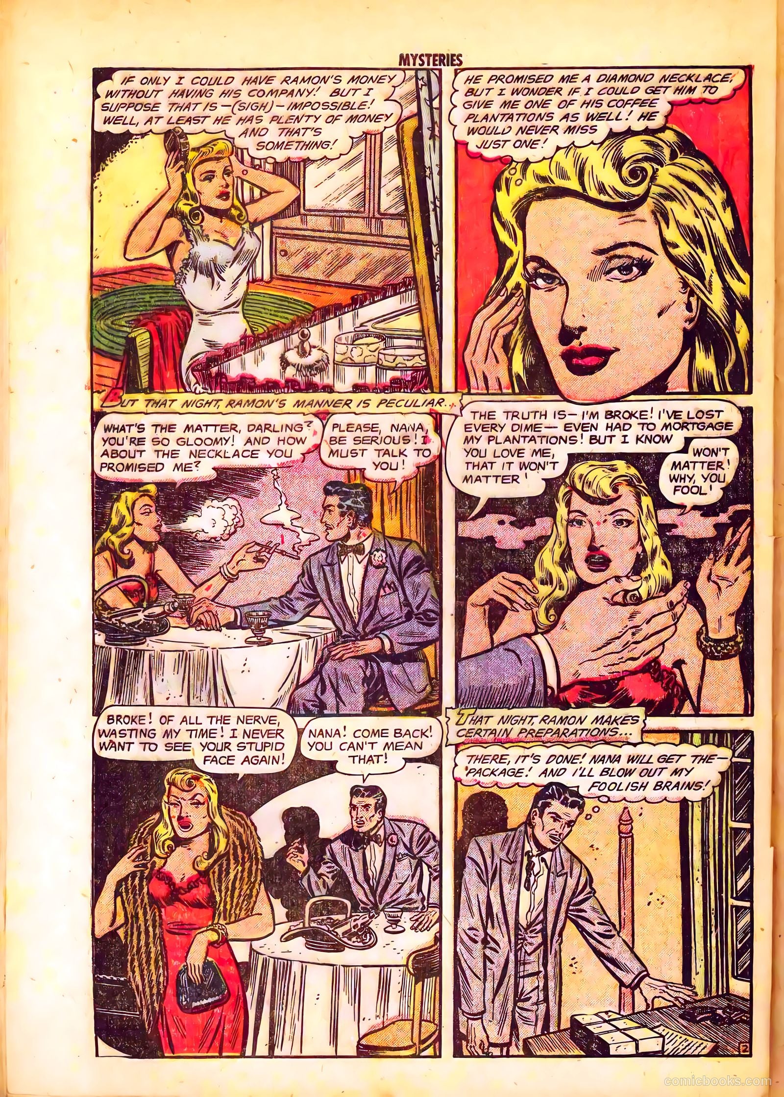 Mysteries Weird and Strange #2 (1953) — page 28 of 36