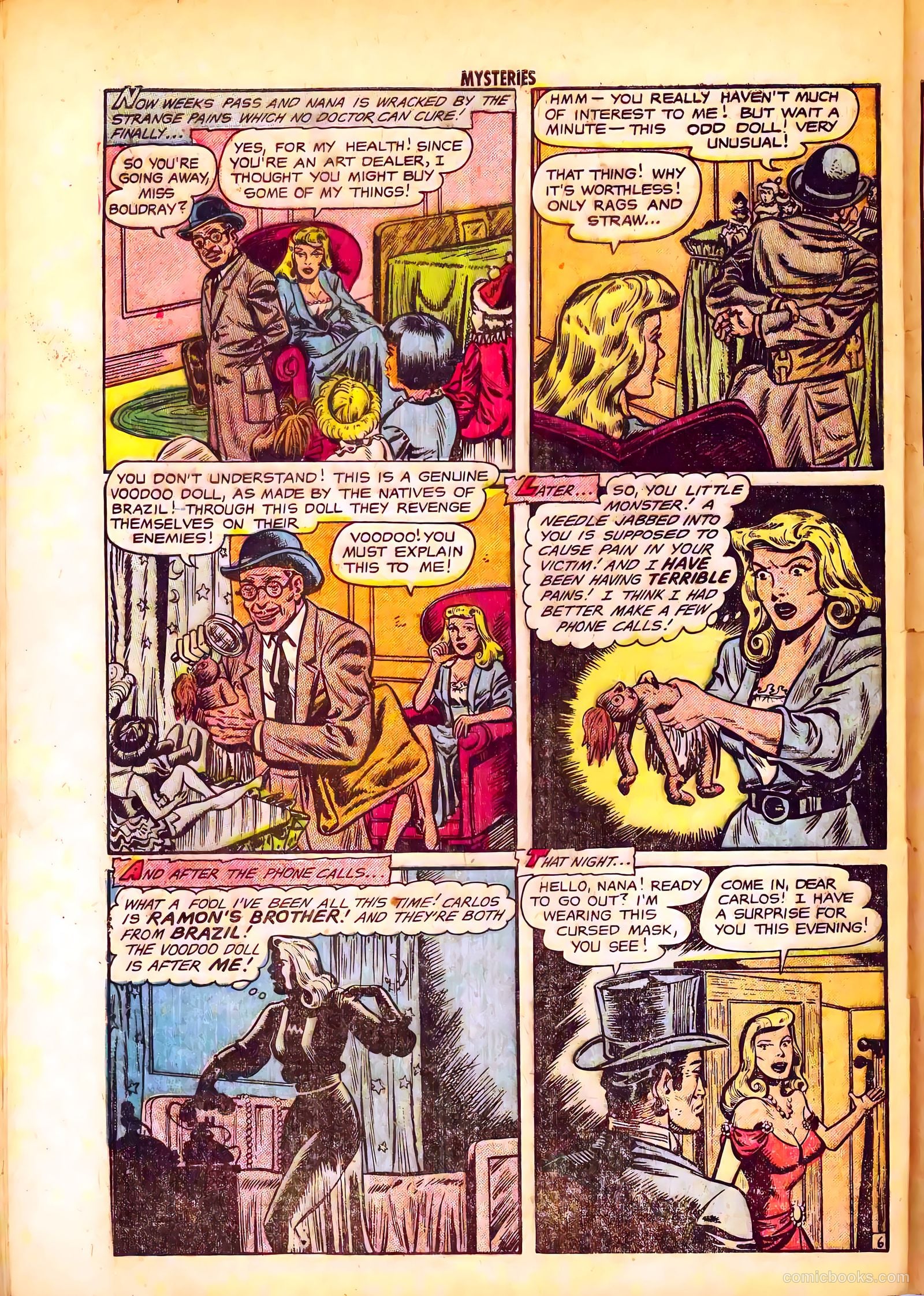 Mysteries Weird and Strange #2 (1953) — page 32 of 36