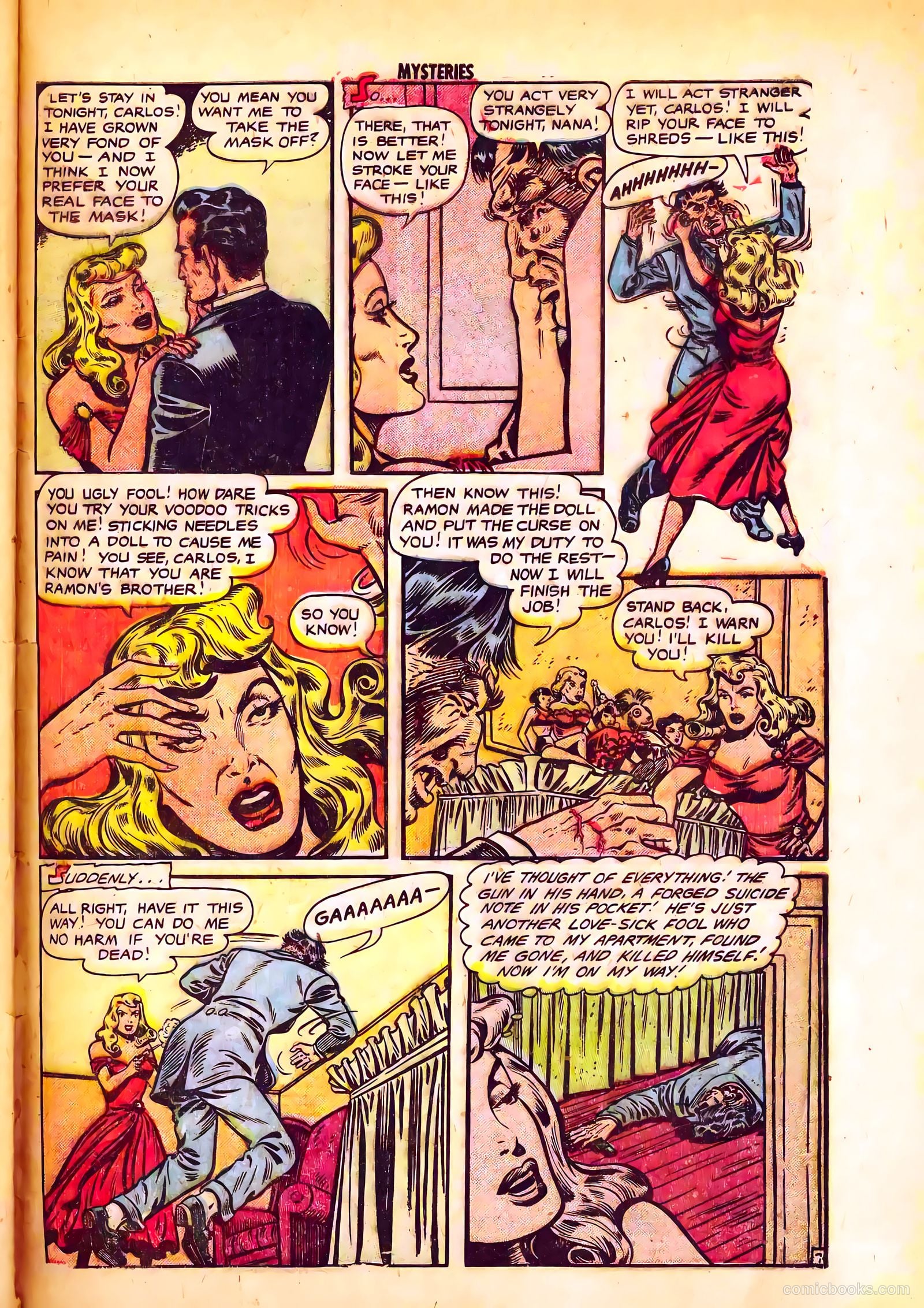 Mysteries Weird and Strange #2 (1953) — page 33 of 36