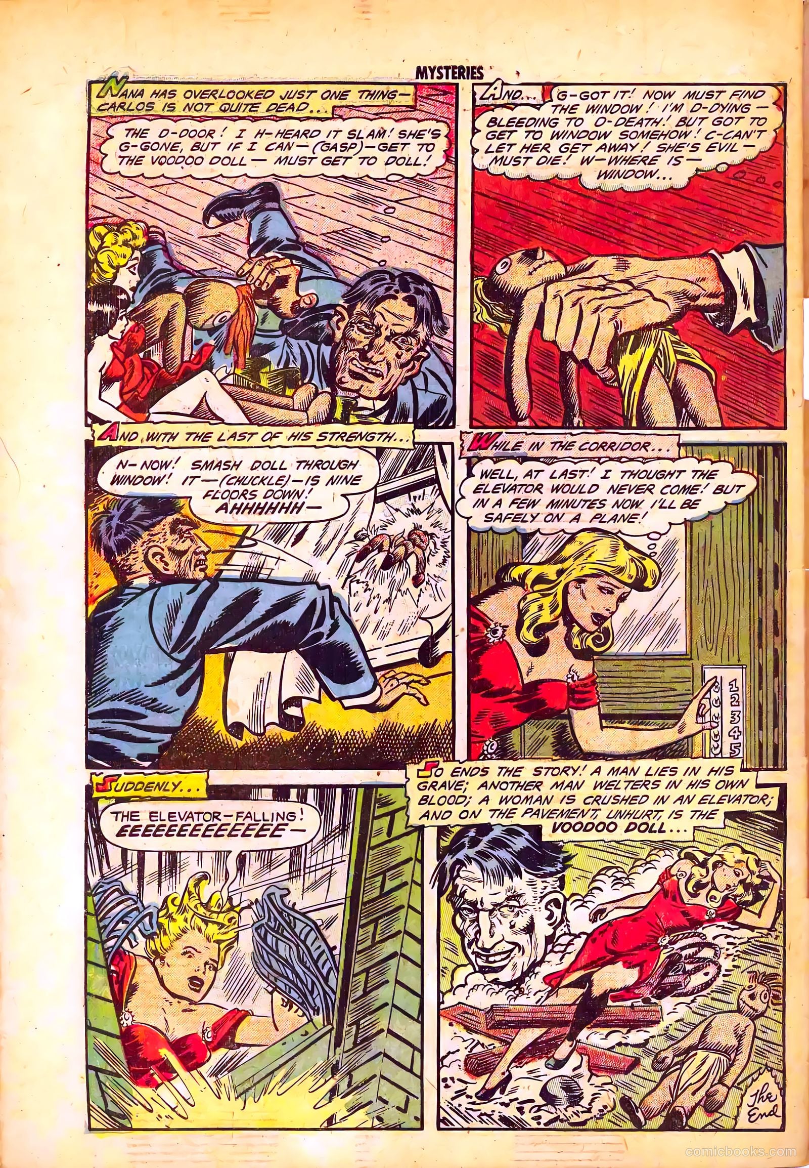Mysteries Weird and Strange #2 (1953) — page 34 of 36