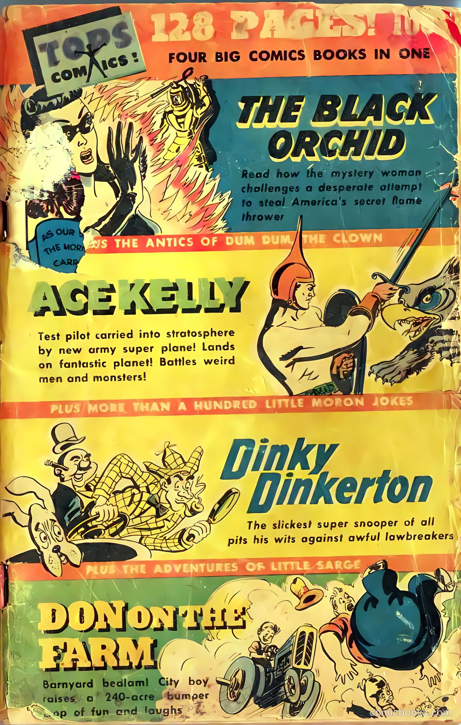 Tops Comics #1 (1944) — page 2 of 114