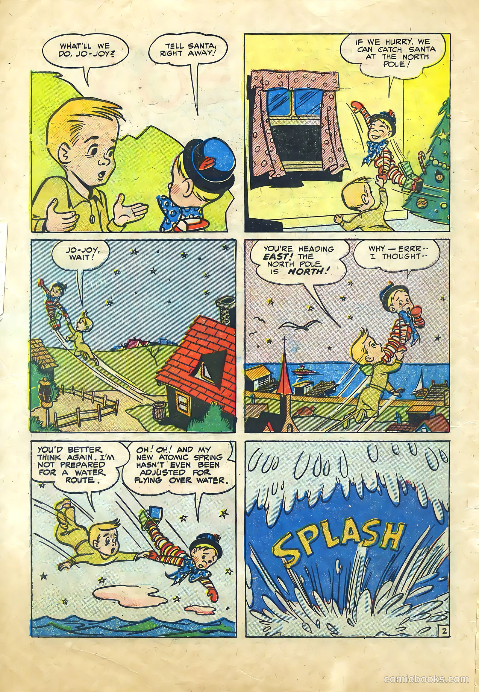 The Adventures of Jo-Joy and the Wonderful Whale #1 — page 4 of 20