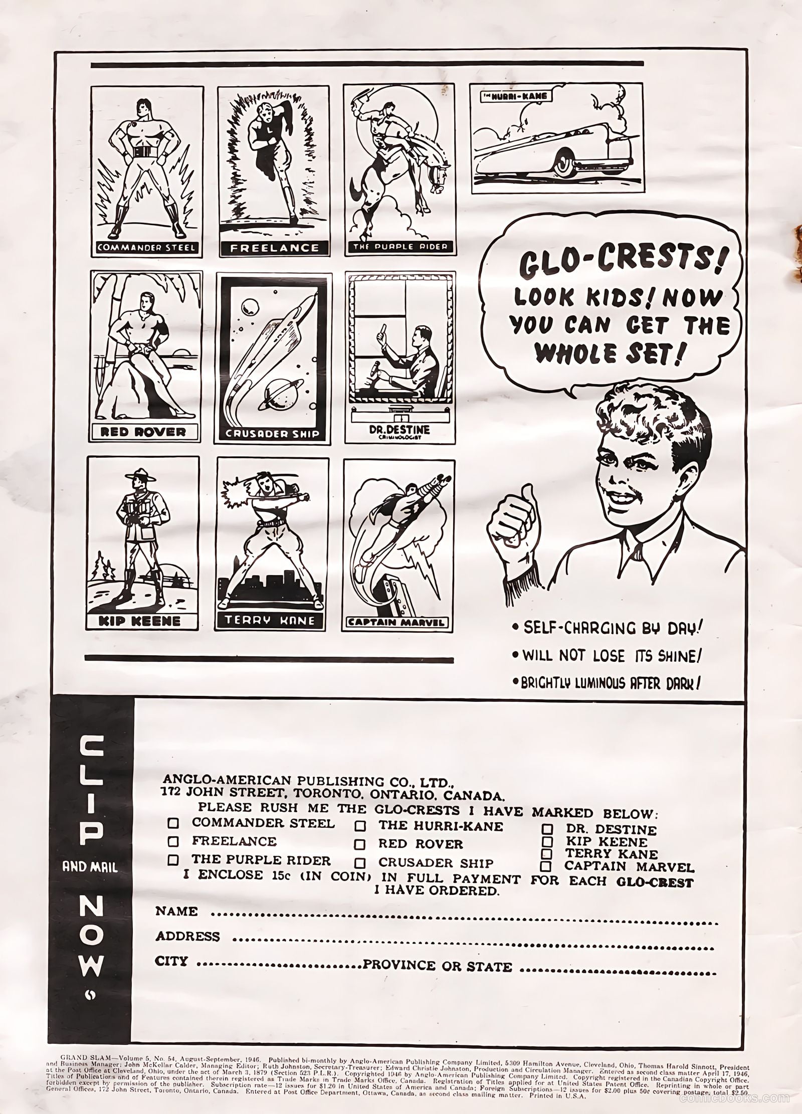 Grand Slam Comics v5 #54 (1946) — page 2 of 52
