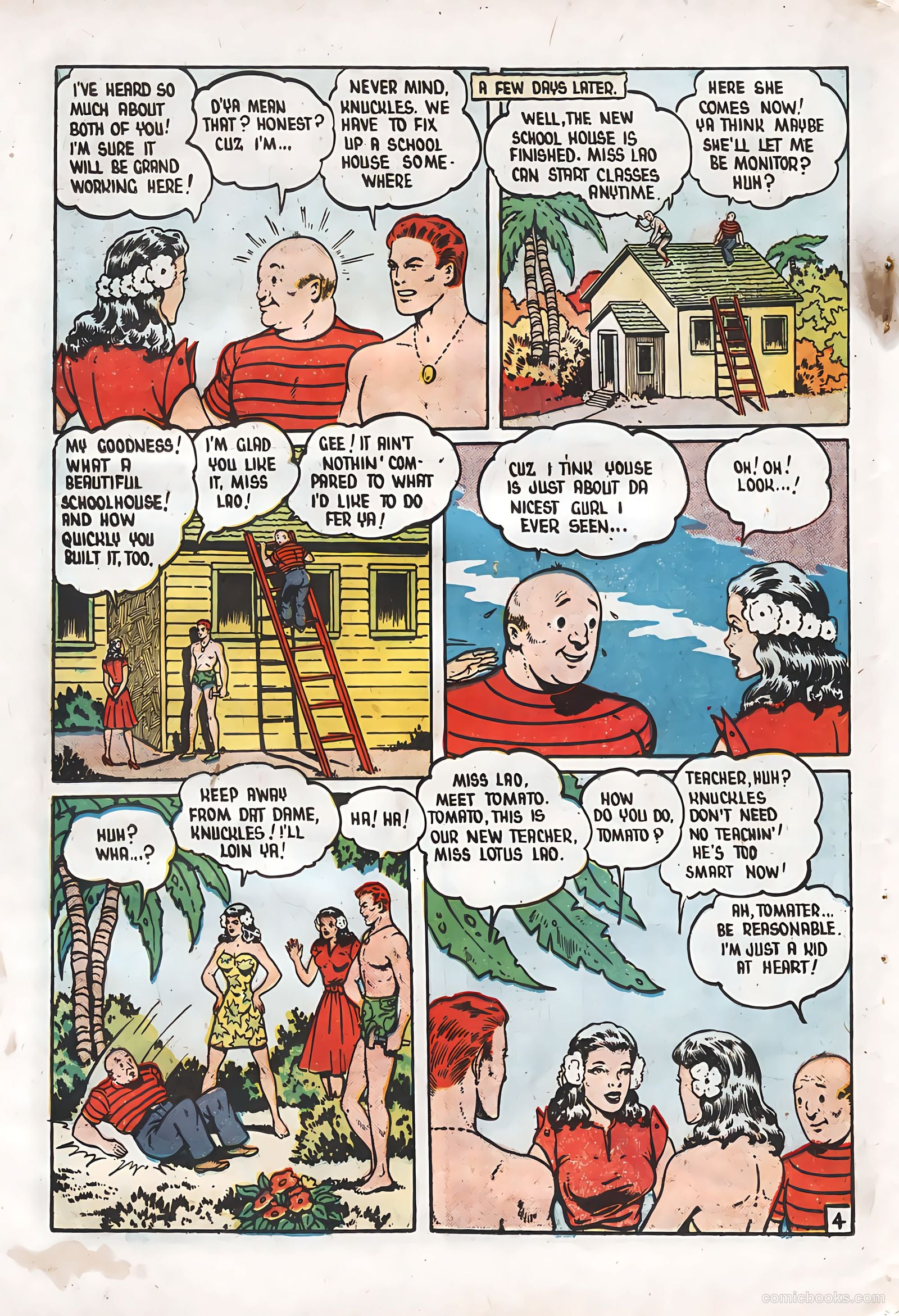 Grand Slam Comics v5 #54 (1946) — page 38 of 52