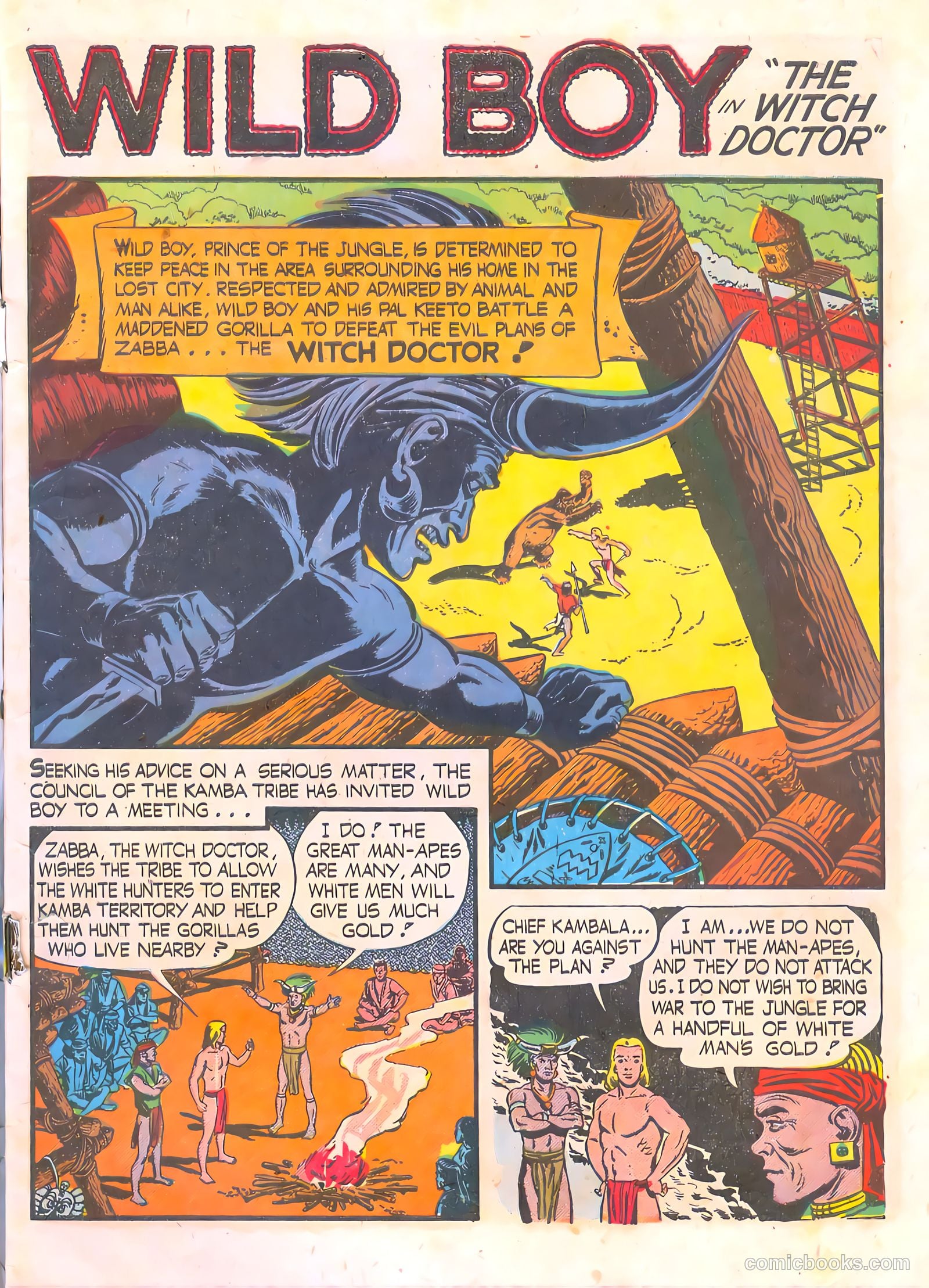 Wild Boy #2 (1951) — page 3 of 36
