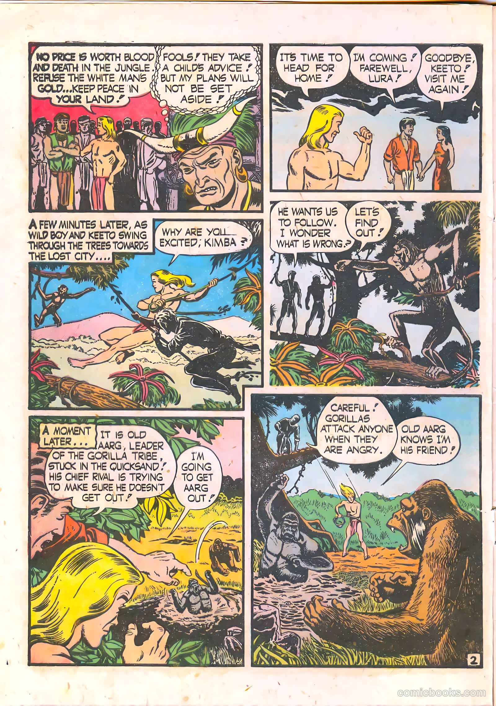 Wild Boy #2 (1951) — page 4 of 36