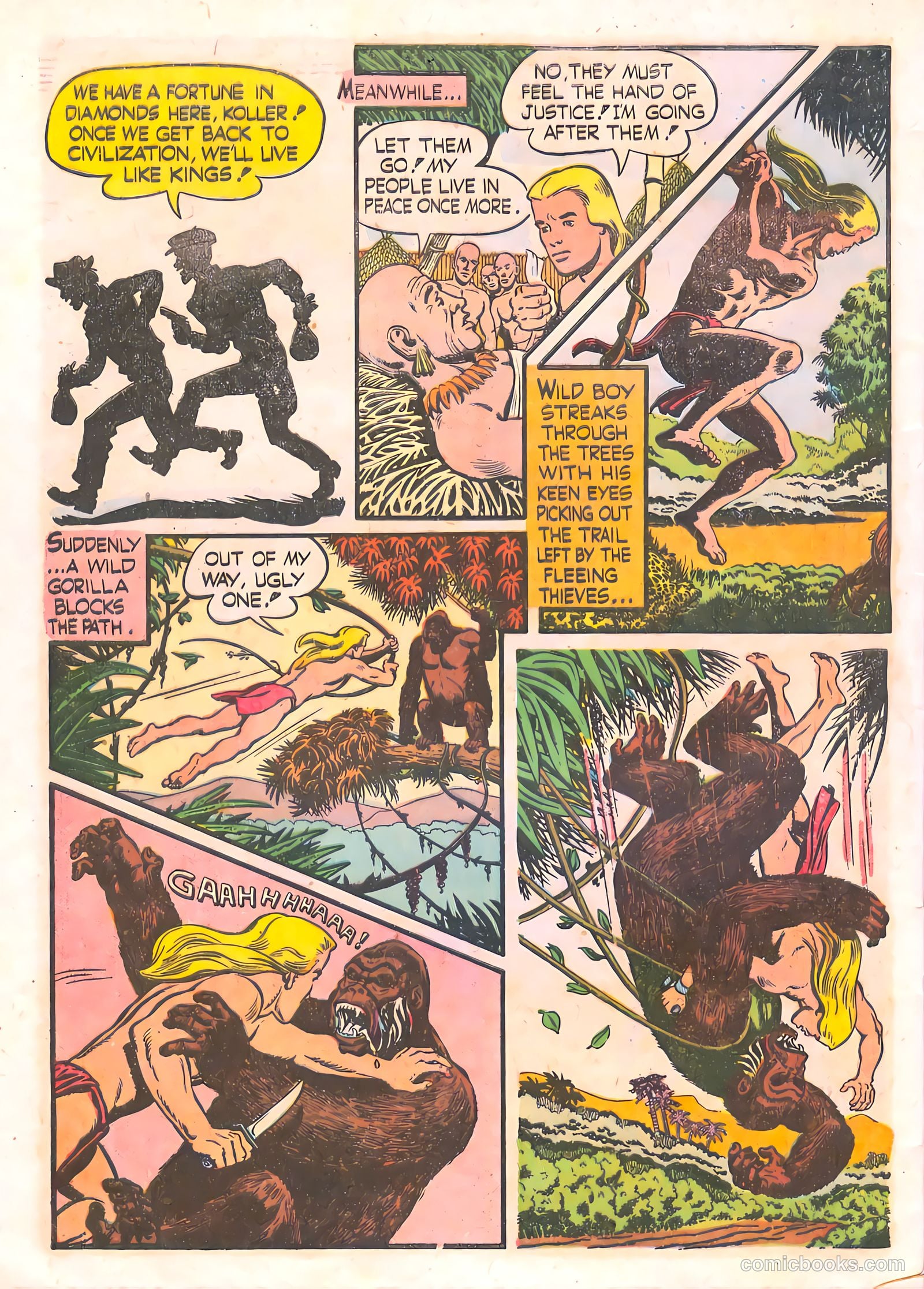 Wild Boy #2 (1951) — page 32 of 36