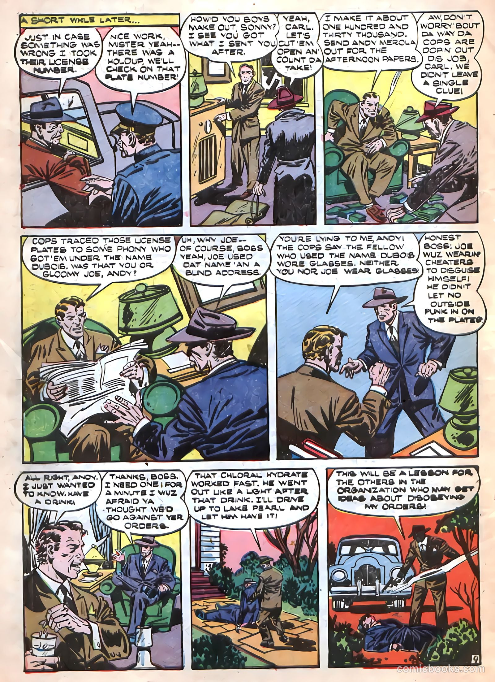 The Horrors #1 (1953) — page 10 of 36