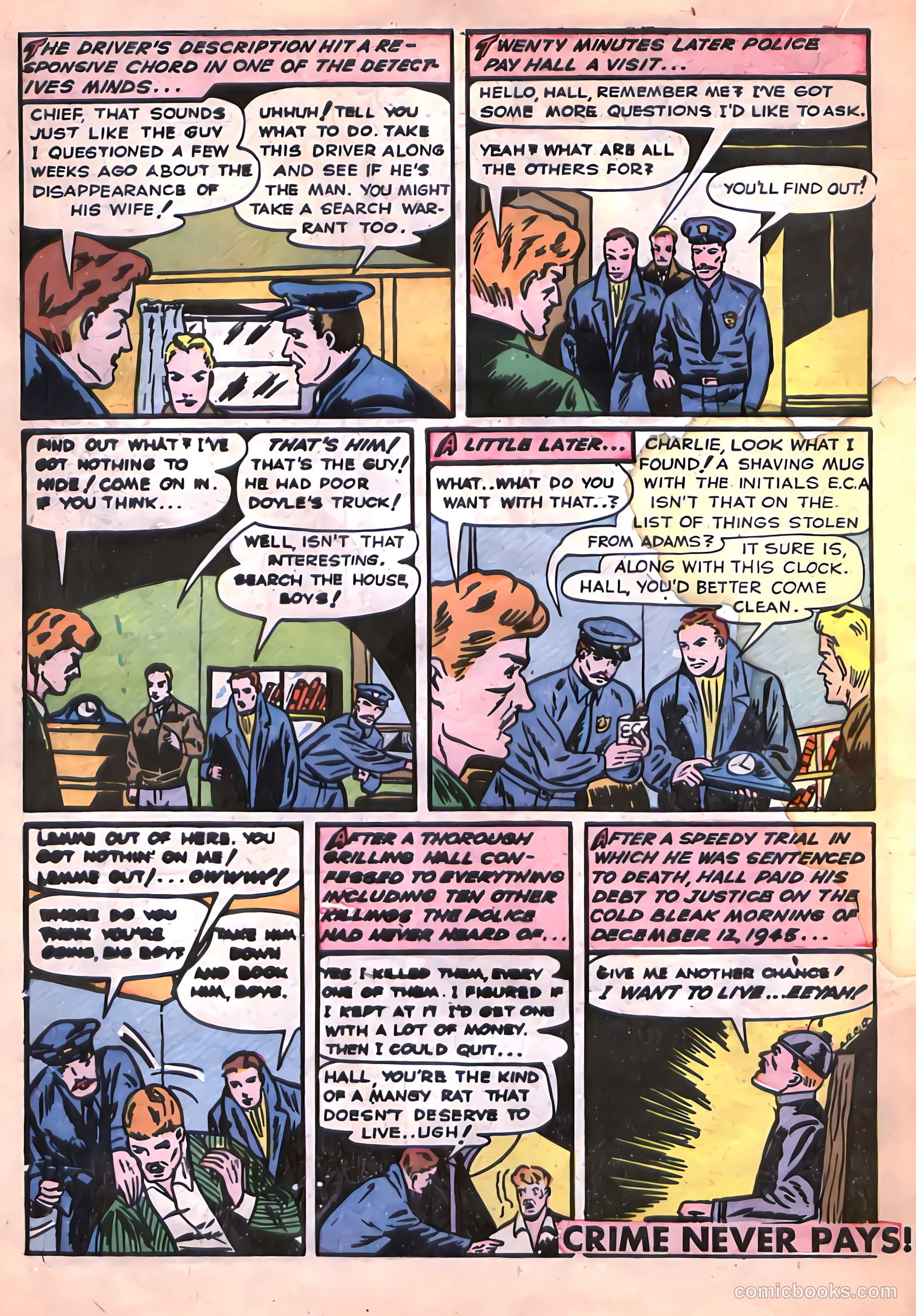 The Horrors #1 (1953) — page 22 of 36