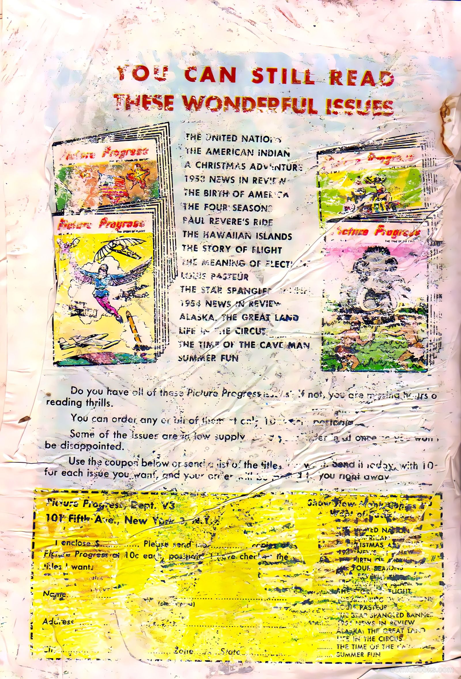 Picture Progress #2 (1955) — page 36 of 36