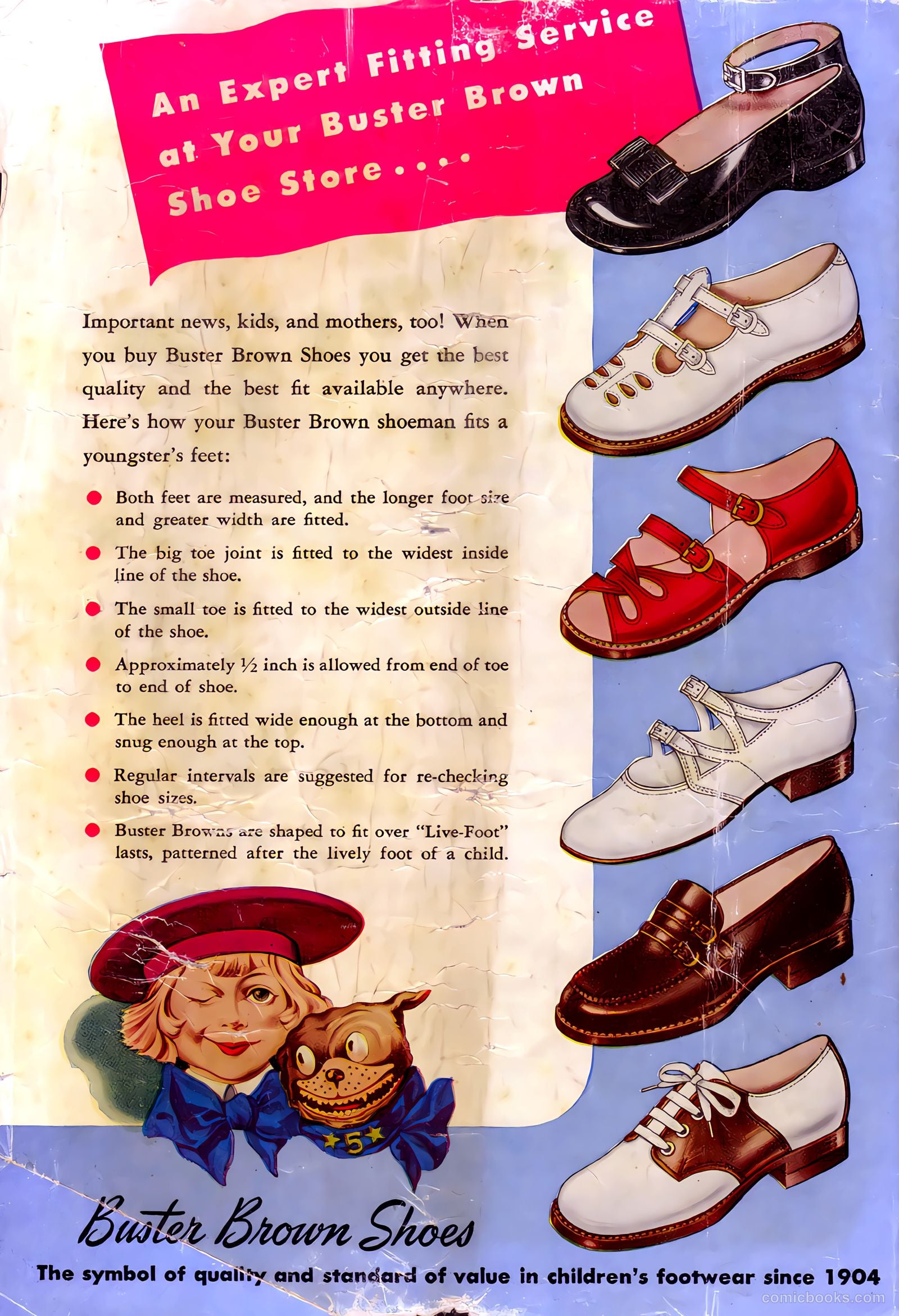 Buster Brown #16 — page 36 of 36