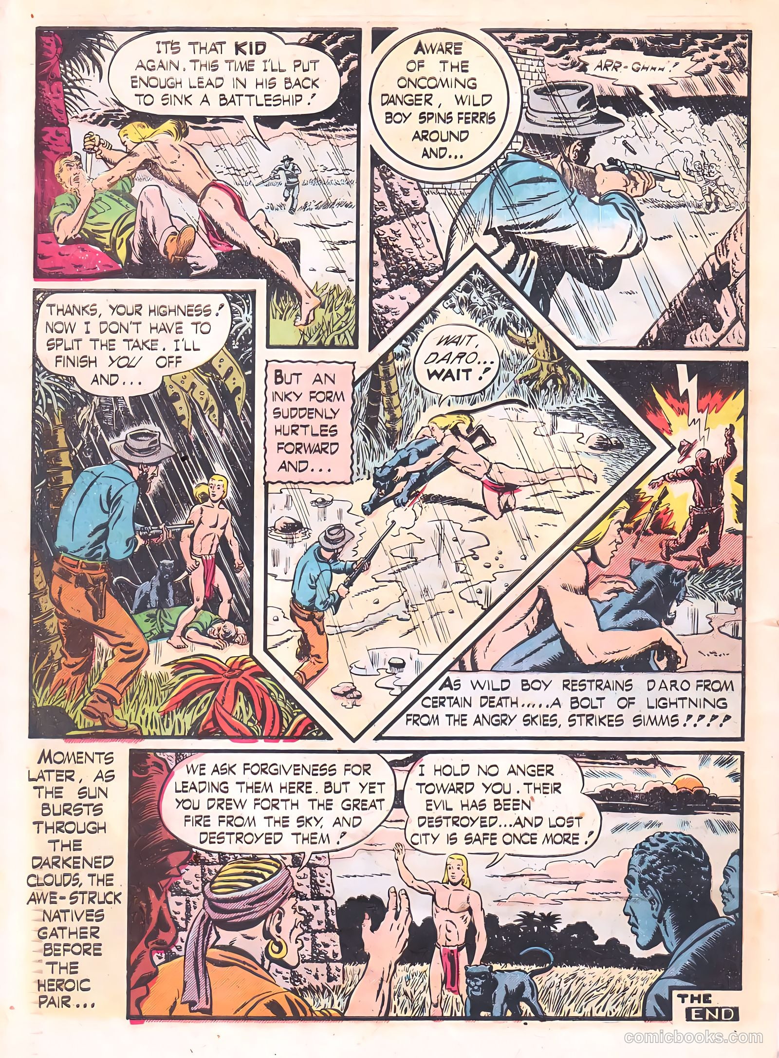 Wild Boy #1 — page 34 of 36