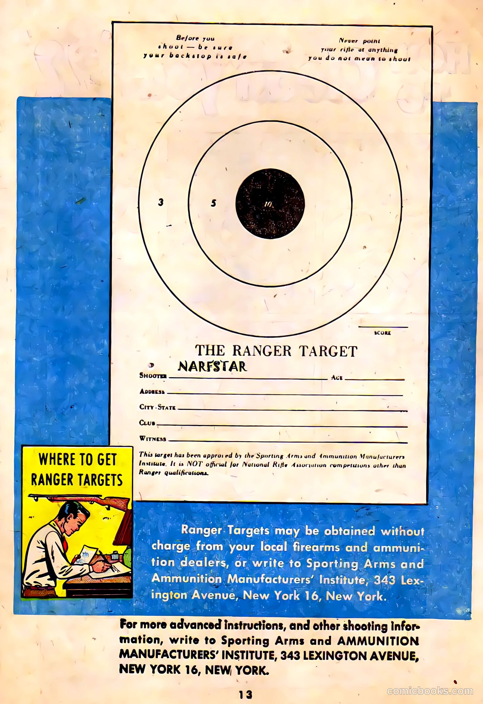 More Fun with Your 22 Rifle #1 — page 13 of 16