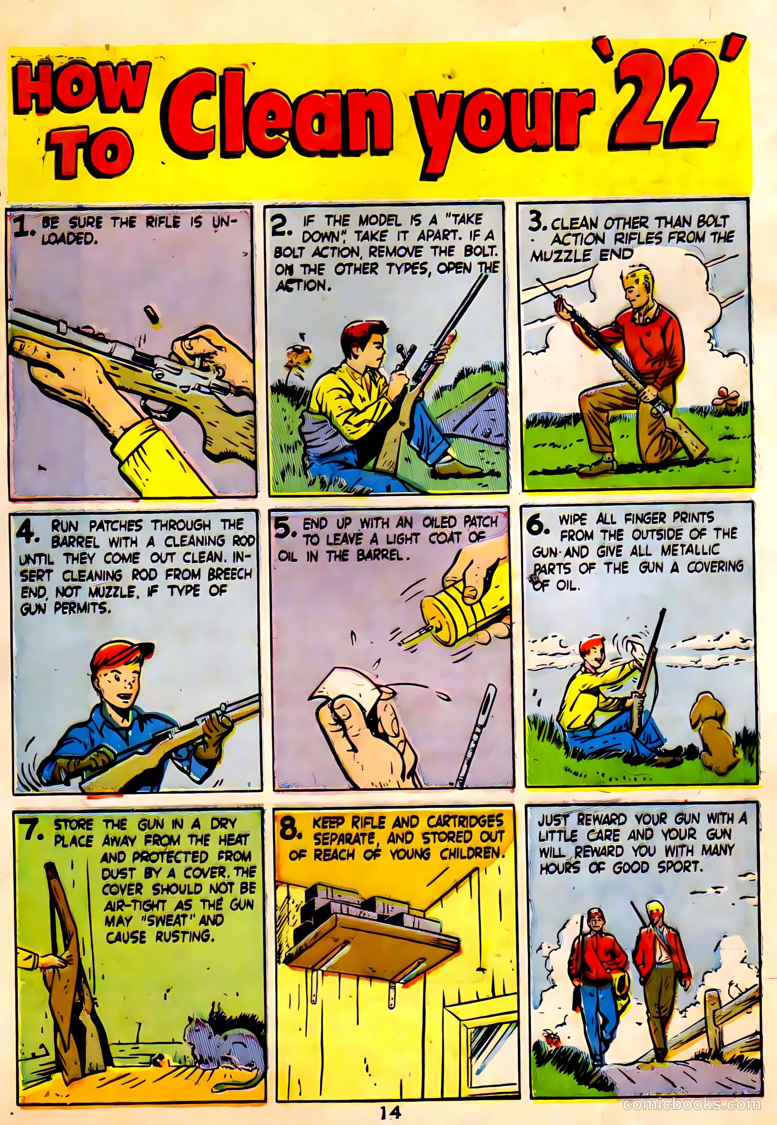 More Fun with Your 22 Rifle #1 — page 14 of 16