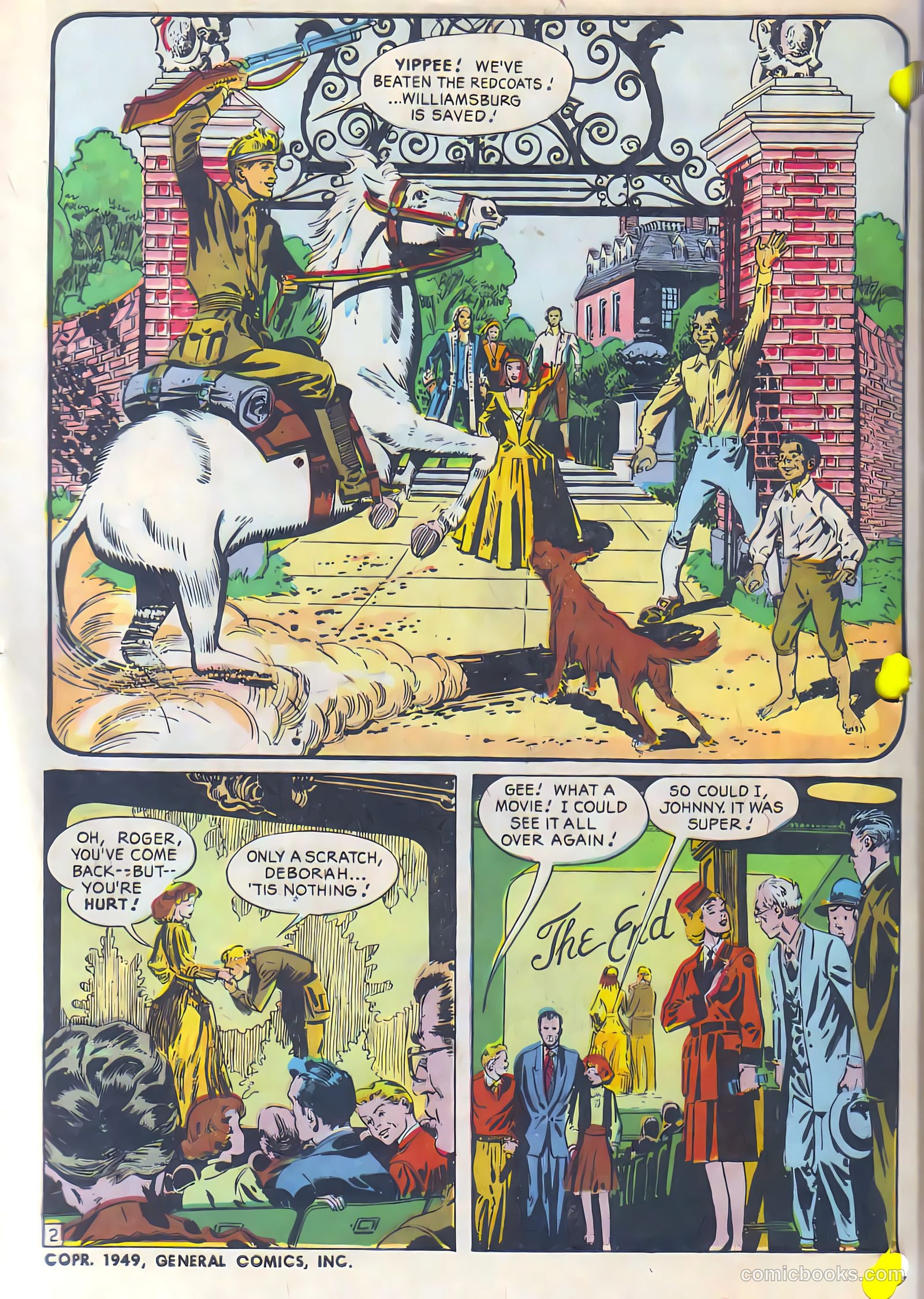 Adventure Into the Past #1 (1949) — page 2 of 16