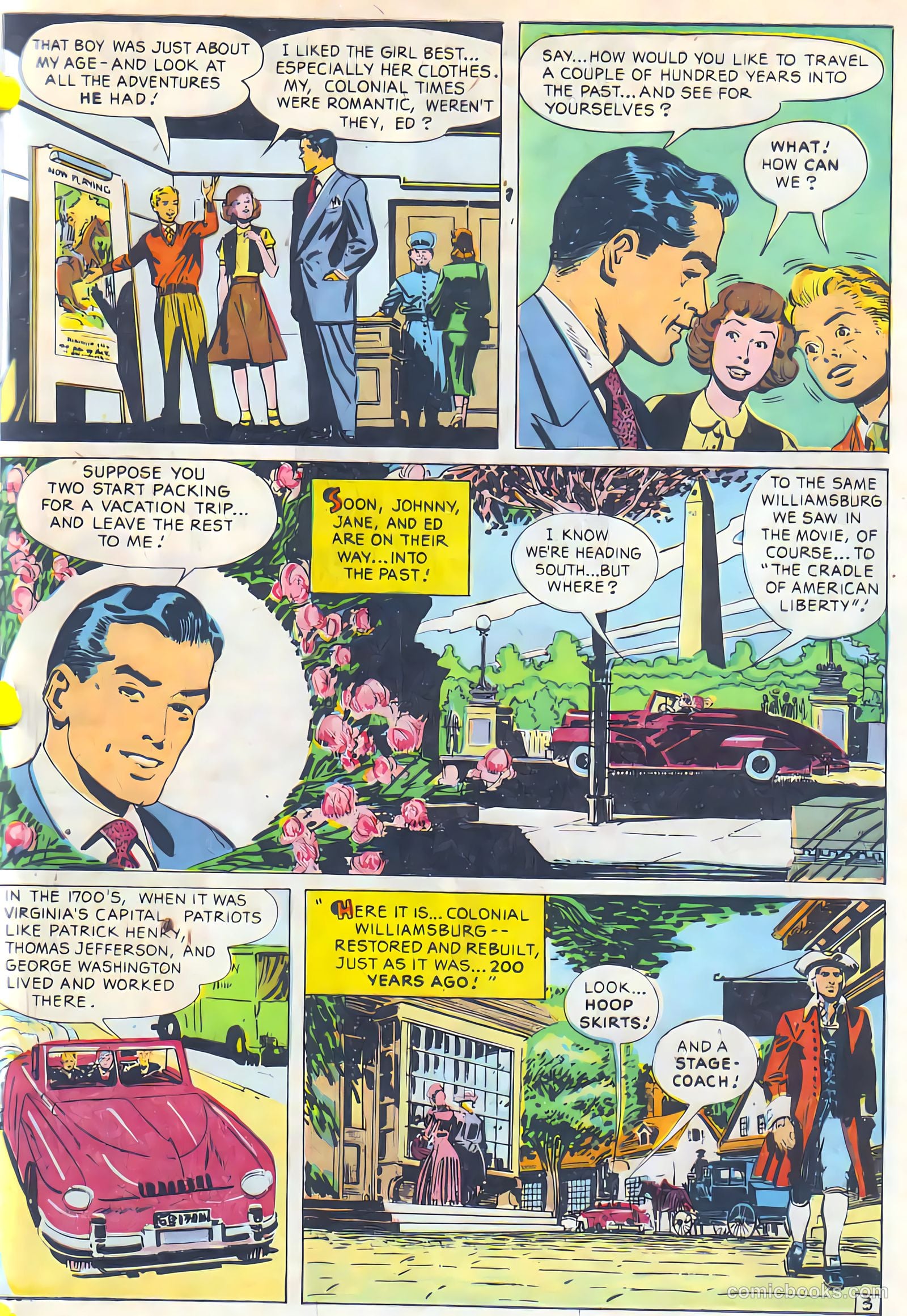 Adventure Into the Past #1 (1949) — page 3 of 16