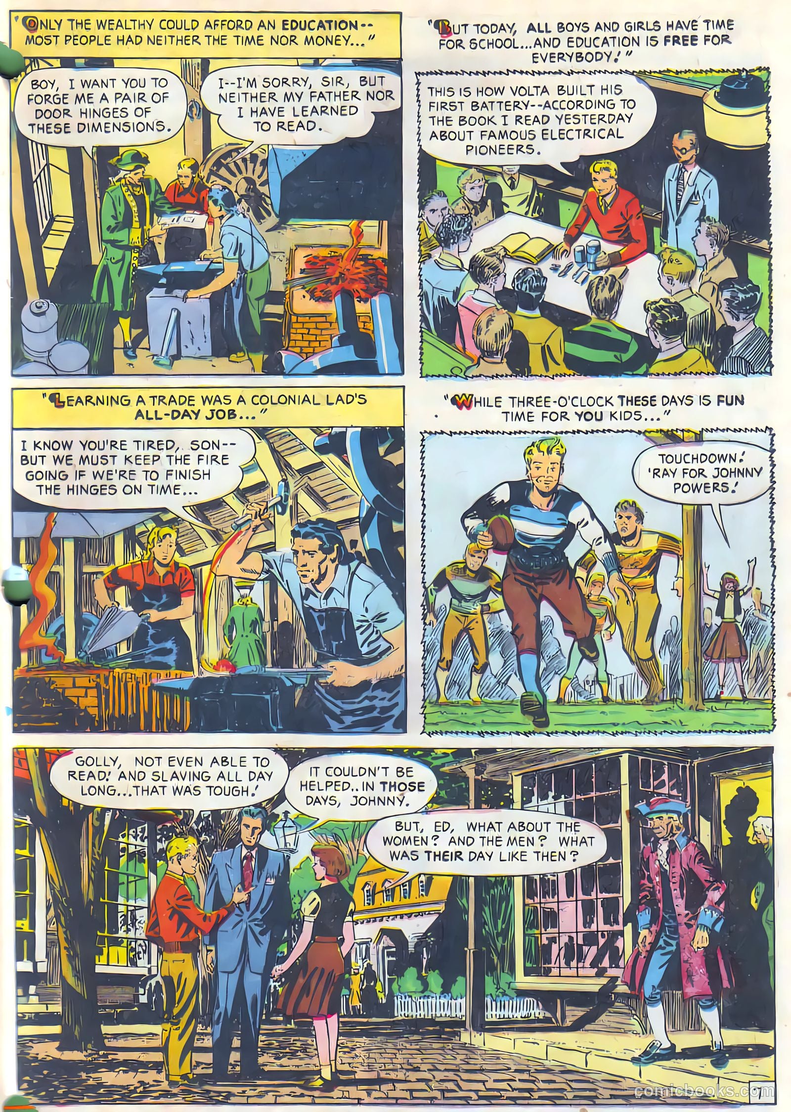 Adventure Into the Past #1 (1949) — page 7 of 16
