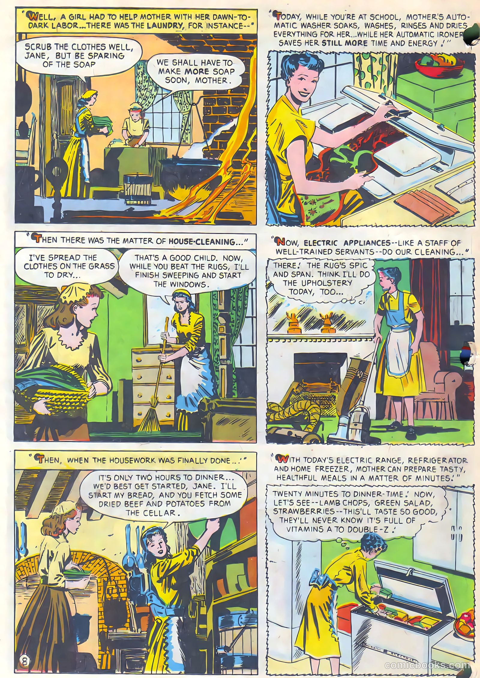 Adventure Into the Past #1 (1949) — page 8 of 16