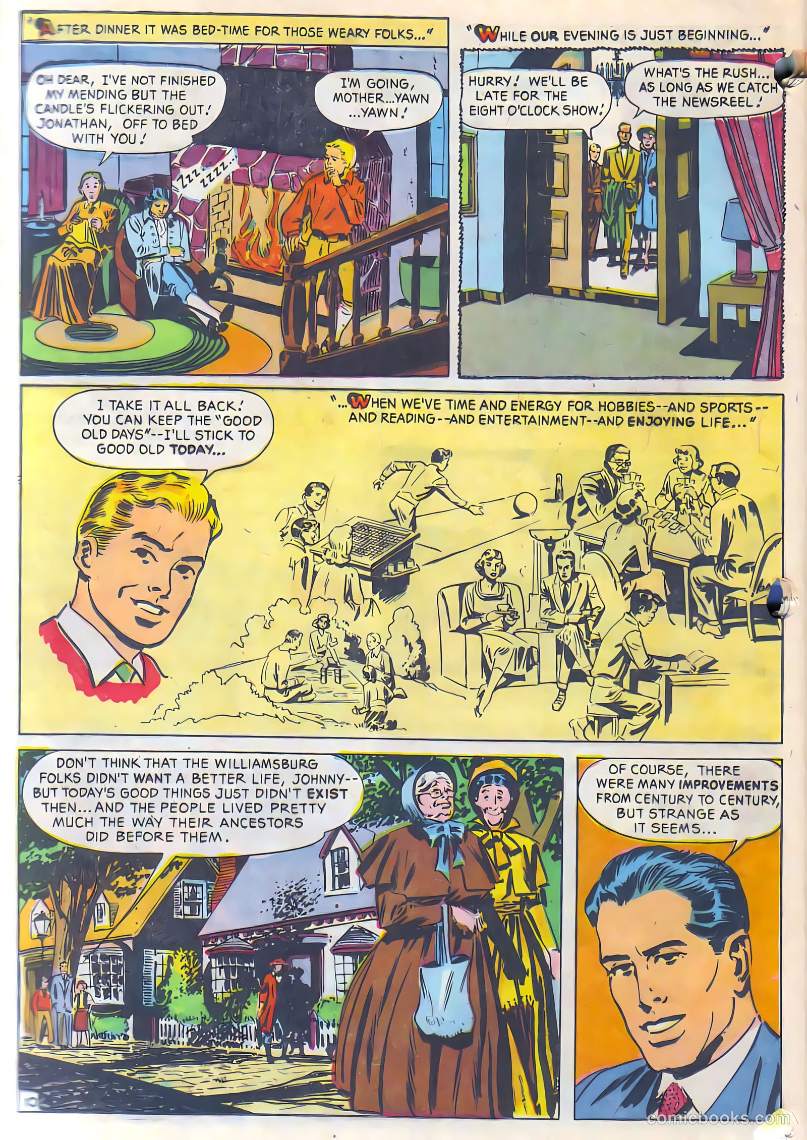 Adventure Into the Past #1 (1949) — page 10 of 16