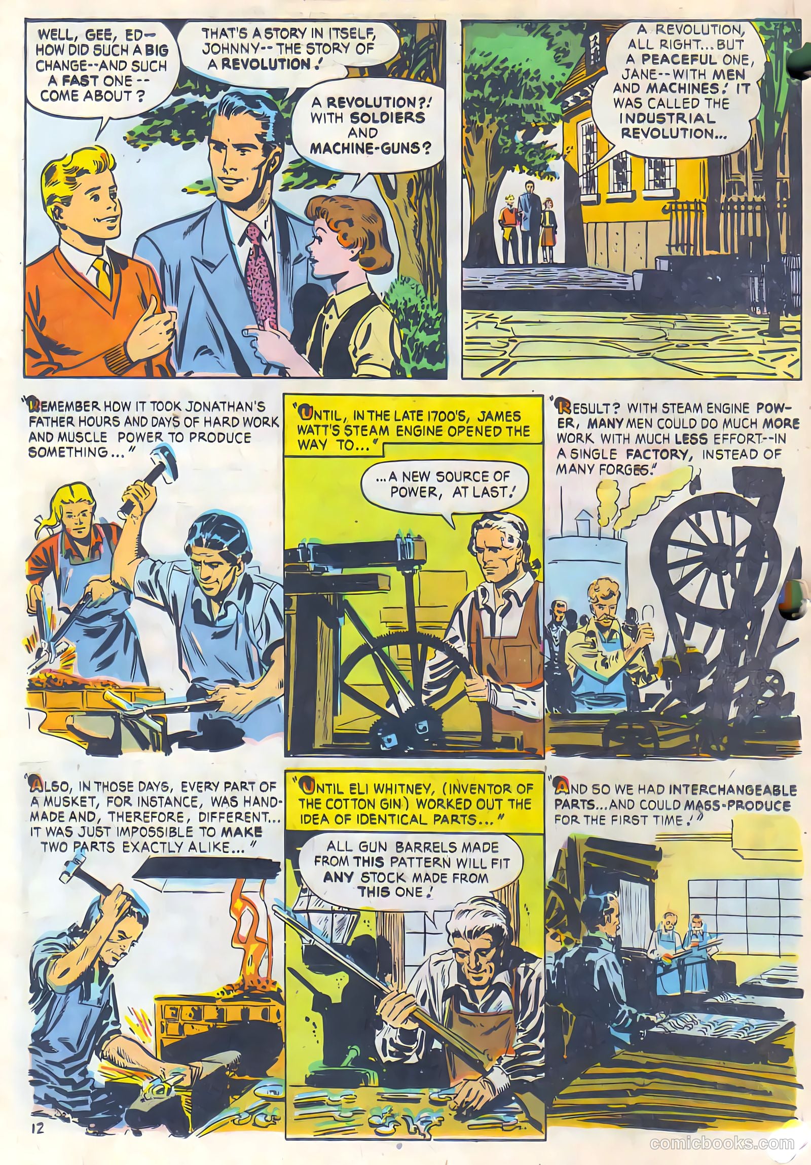 Adventure Into the Past #1 (1949) — page 12 of 16