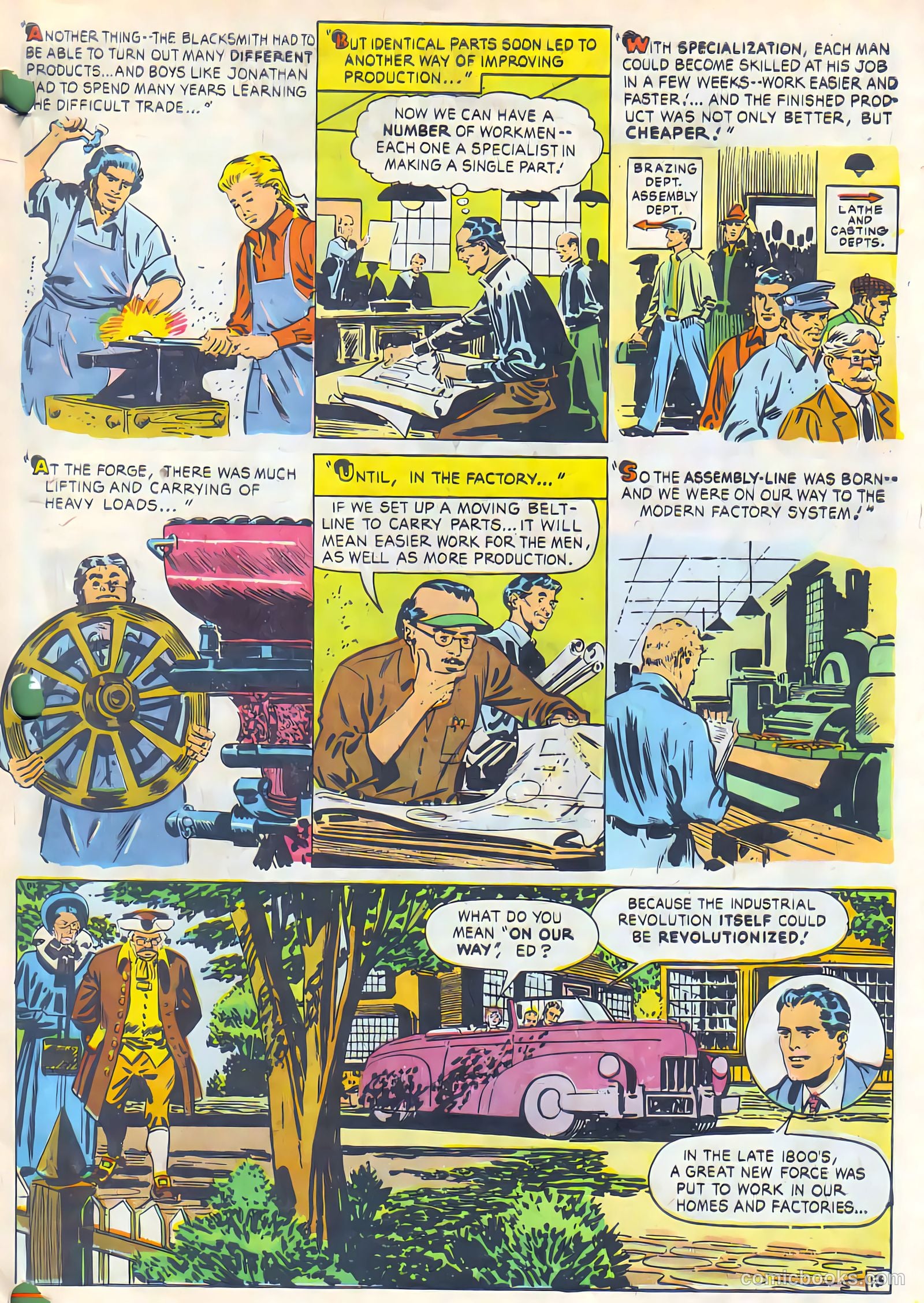 Adventure Into the Past #1 (1949) — page 13 of 16