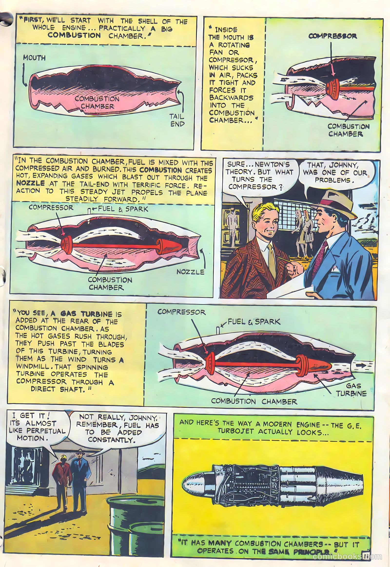 Adventures in Jet Power APG-17-2-F #1 (1950) — page 11 of 16