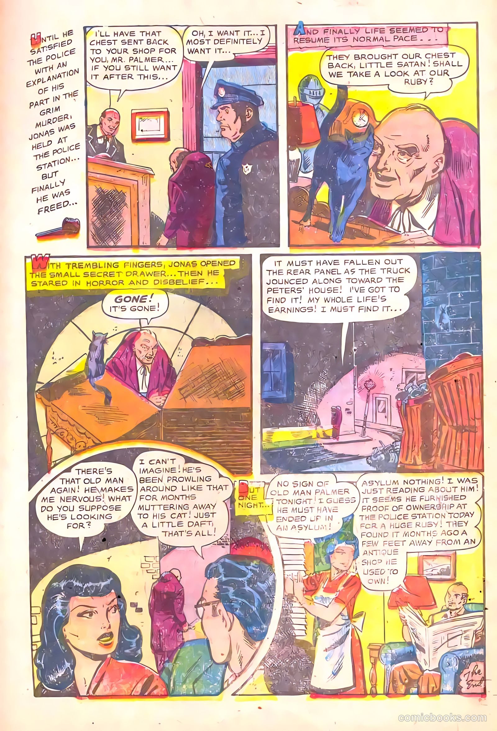 Mysteries Weird and Strange #11 (1955) — page 17 of 36