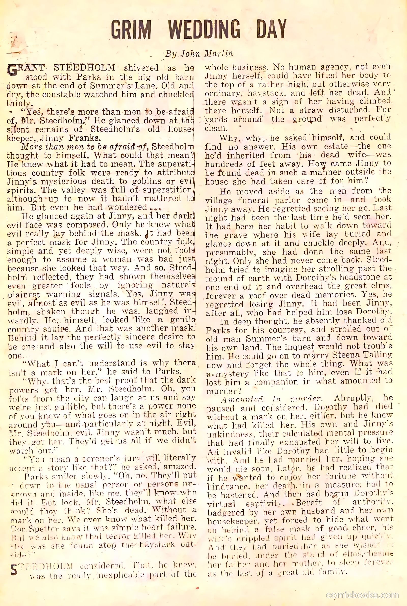Mysteries Weird and Strange #11 (1955) — page 18 of 36