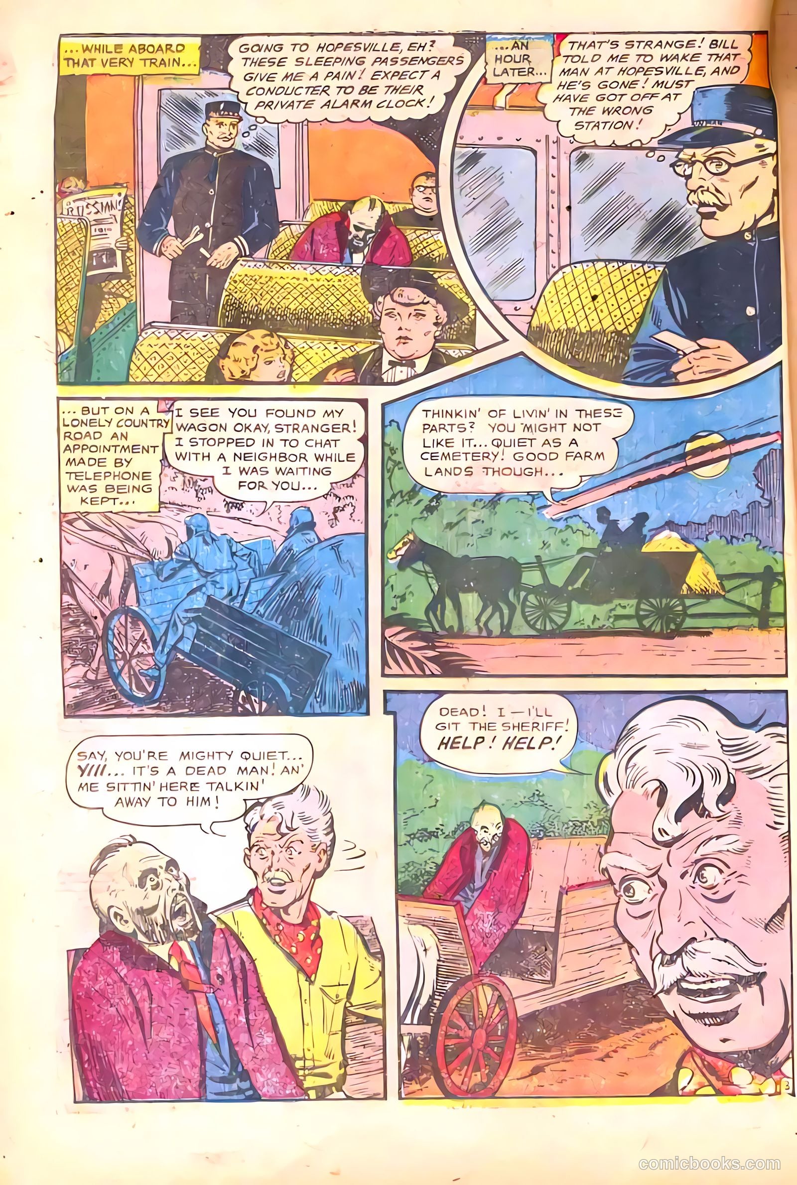 Mysteries Weird and Strange #11 (1955) — page 22 of 36