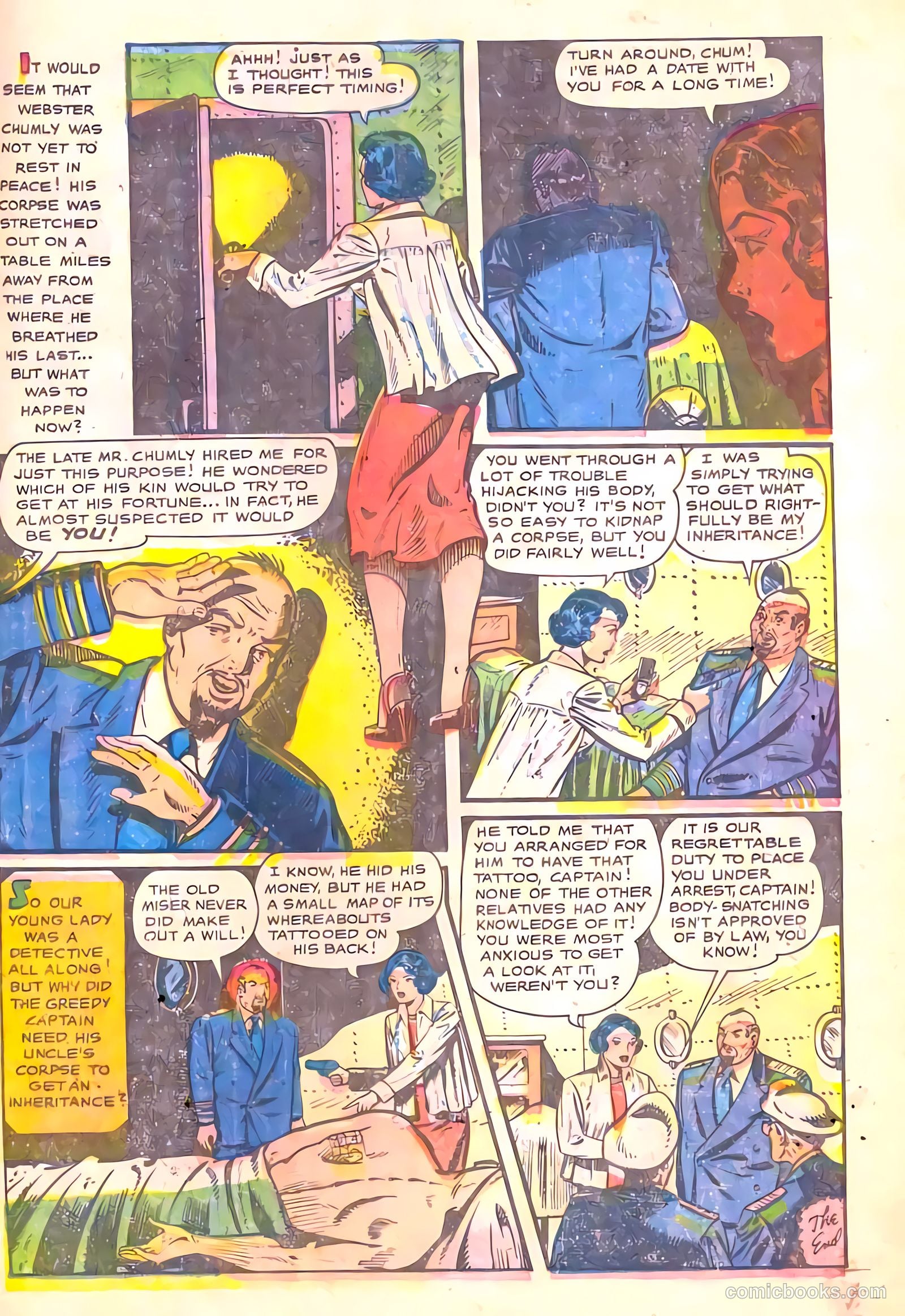 Mysteries Weird and Strange #11 (1955) — page 25 of 36