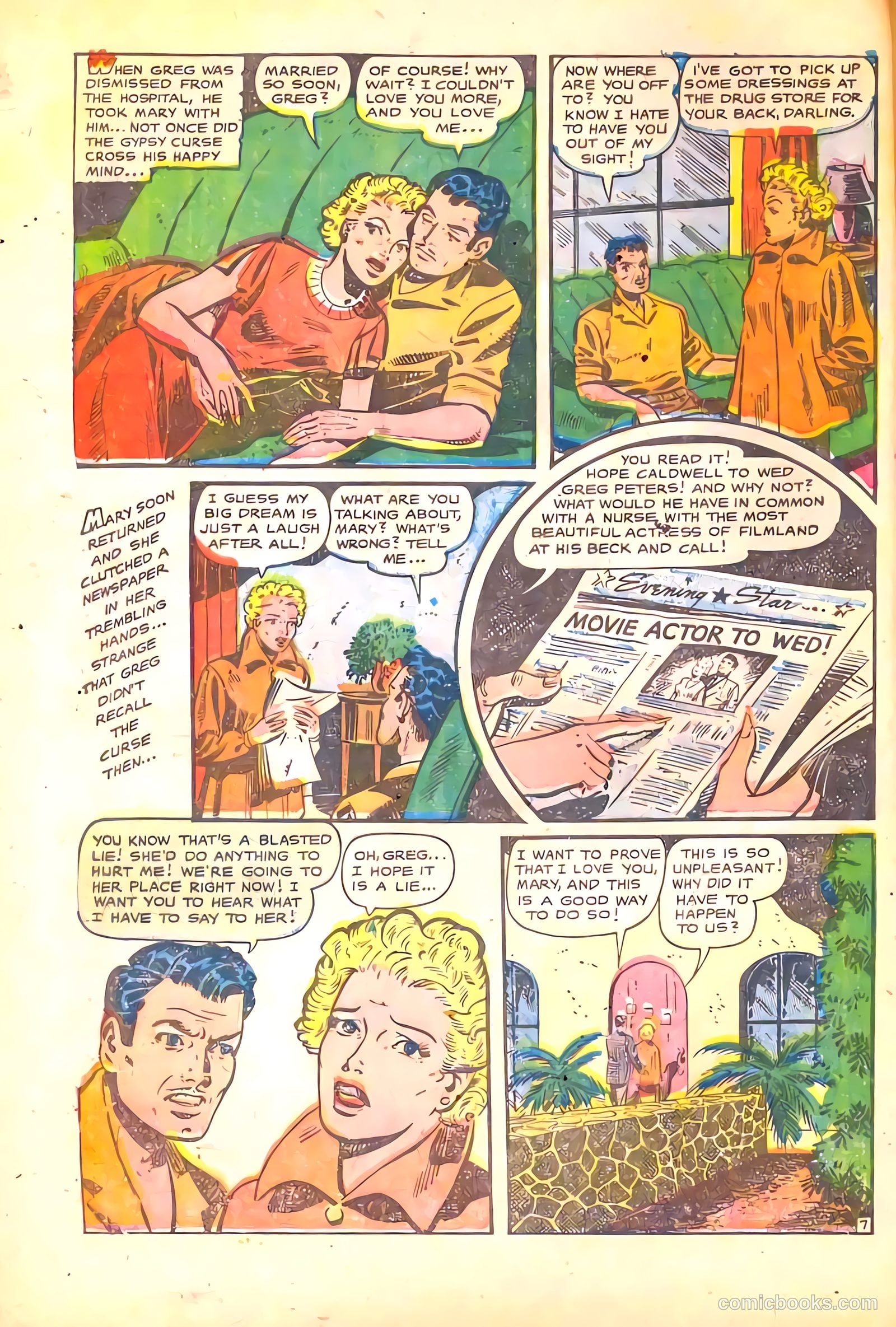 Mysteries Weird and Strange #11 (1955) — page 32 of 36