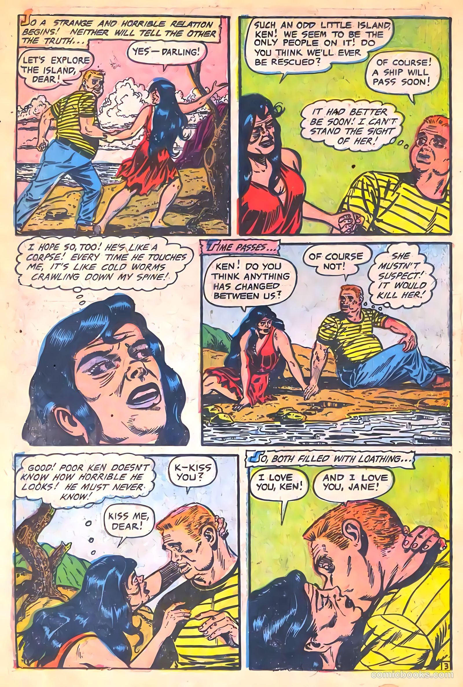 Mysteries Weird and Strange #1 (1953) — page 14 of 36