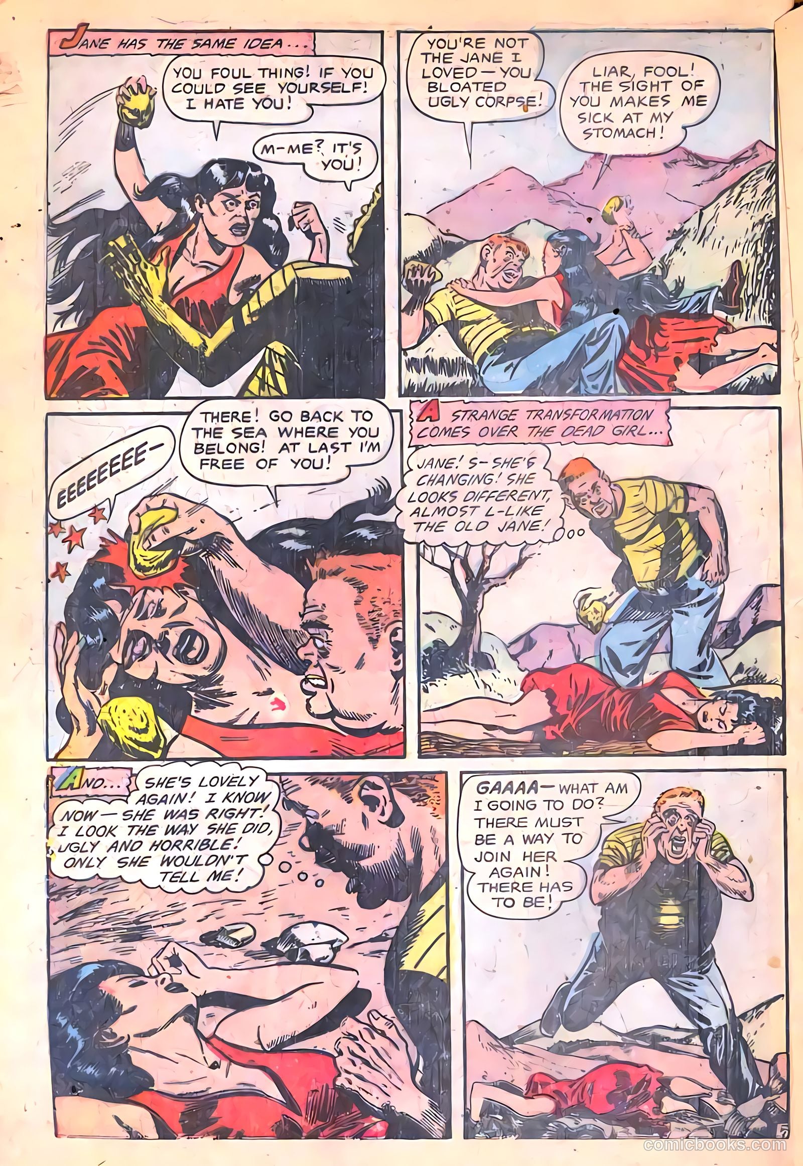 Mysteries Weird and Strange #1 (1953) — page 16 of 36
