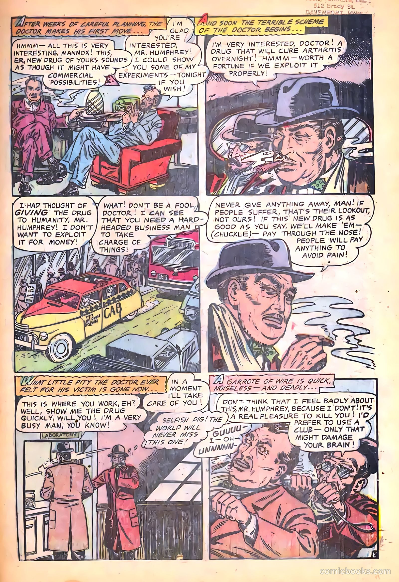 Mysteries Weird and Strange #1 (1953) — page 21 of 36