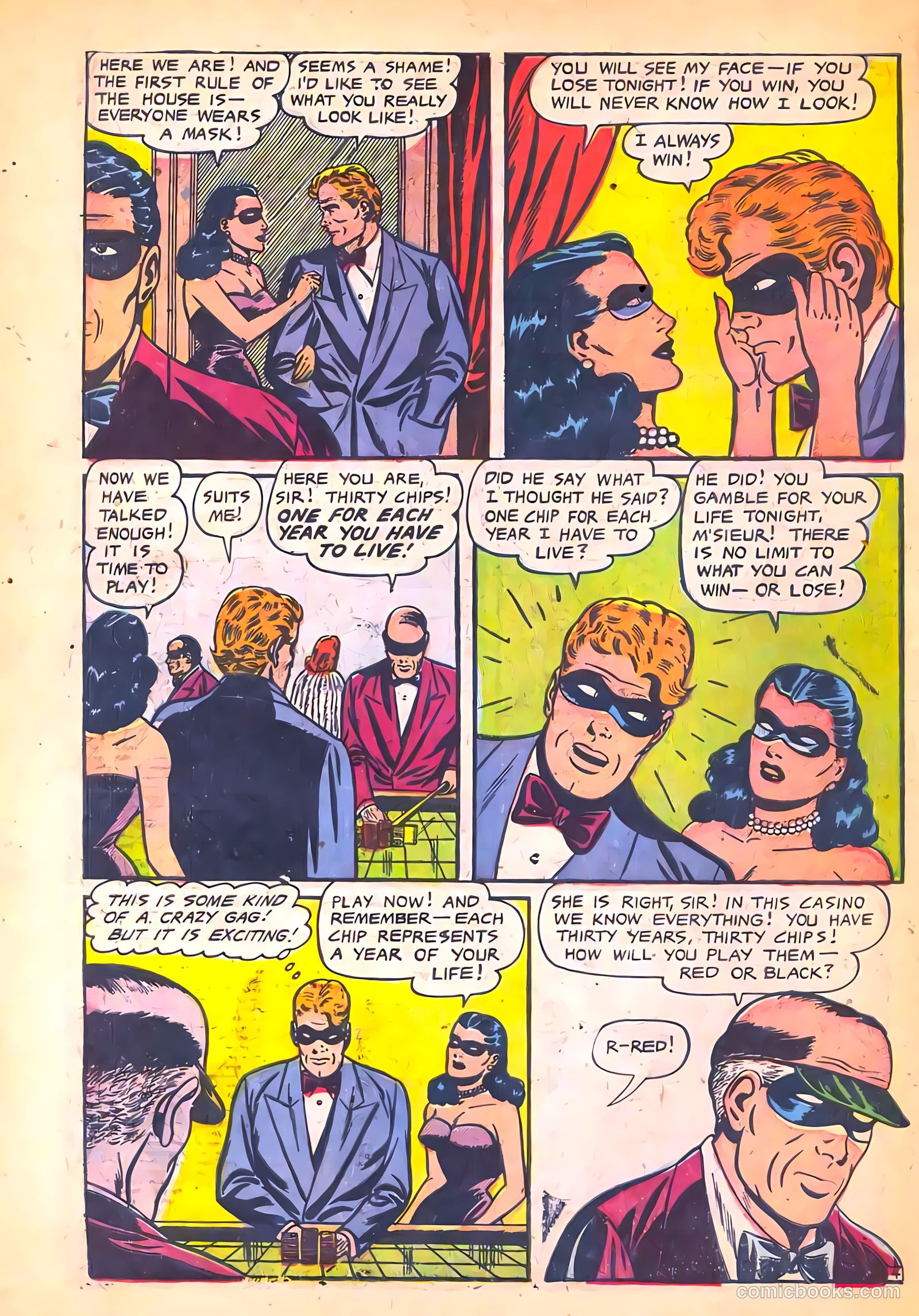 Mysteries Weird and Strange #1 (1953) — page 30 of 36