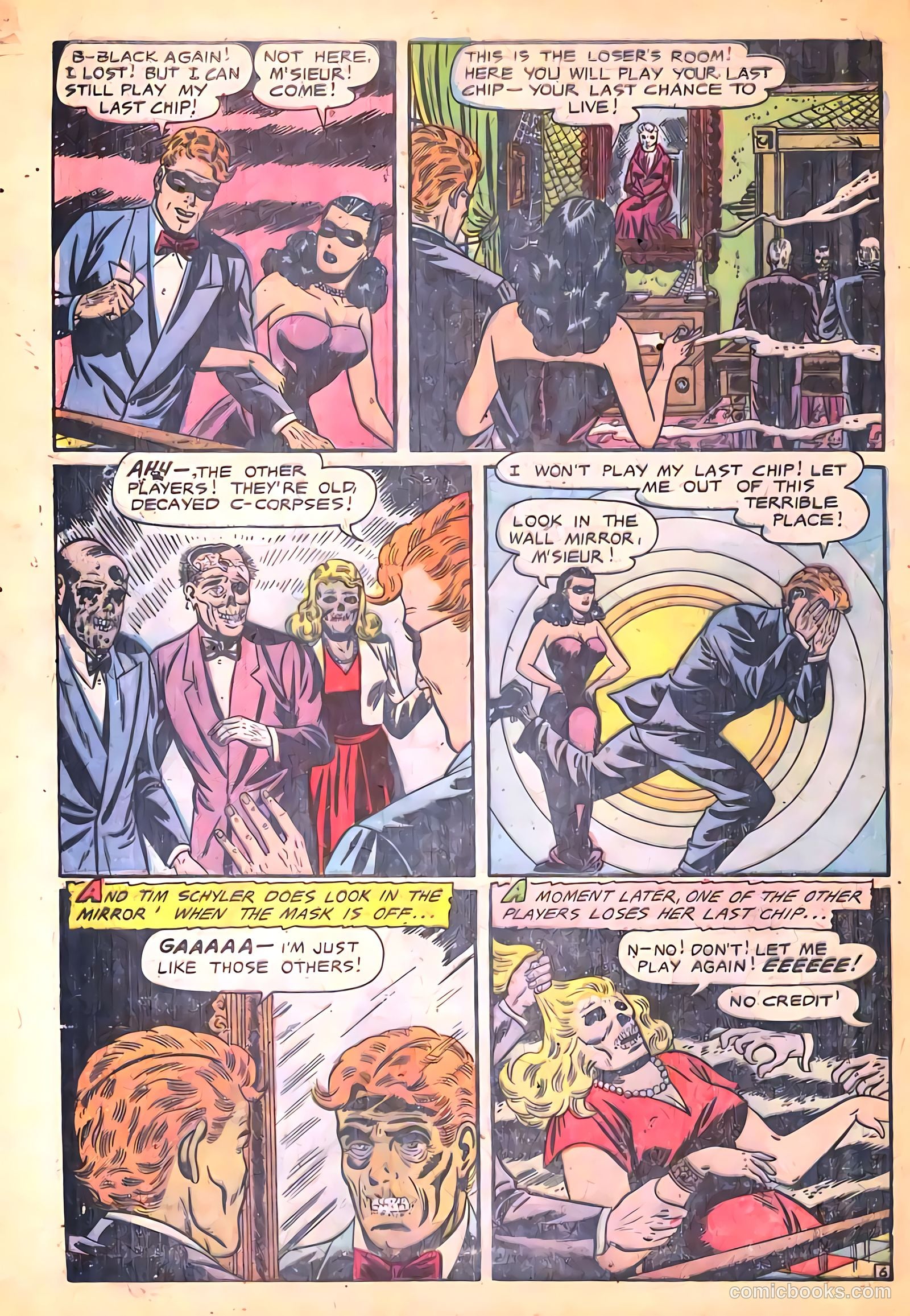 Mysteries Weird and Strange #1 (1953) — page 32 of 36