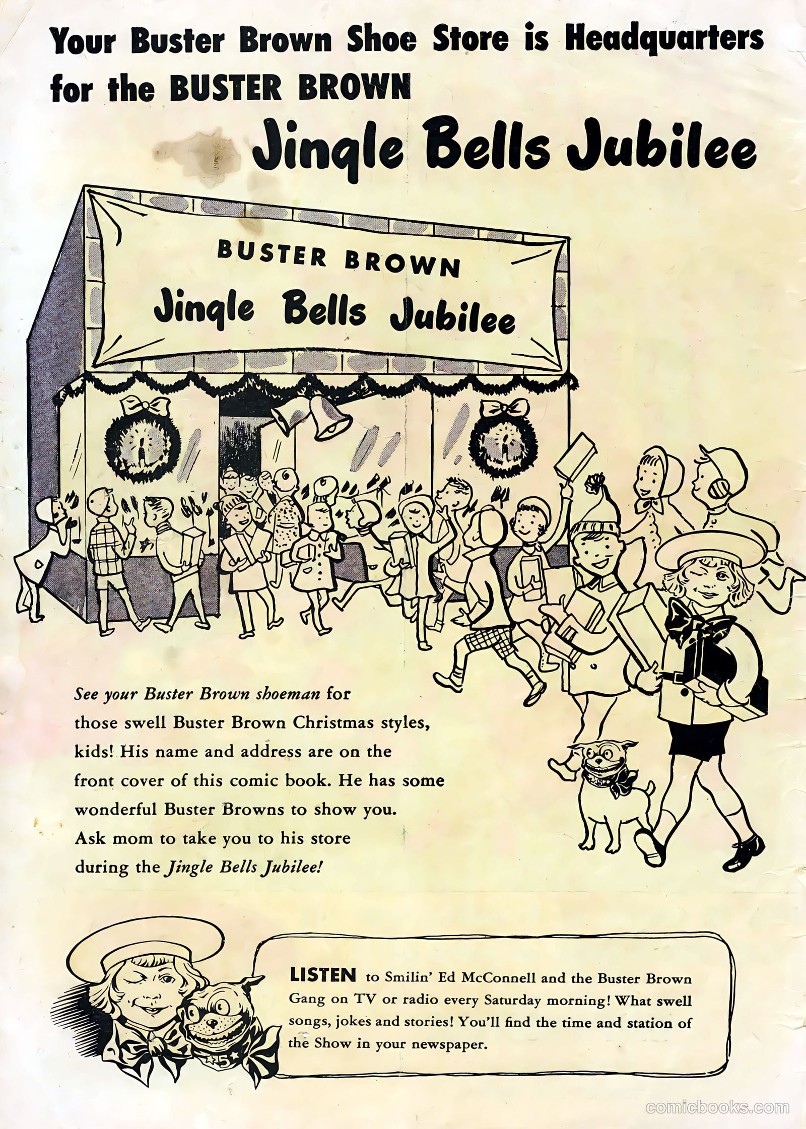 Buster Brown Comic Book #29 (1954) — page 2 of 36