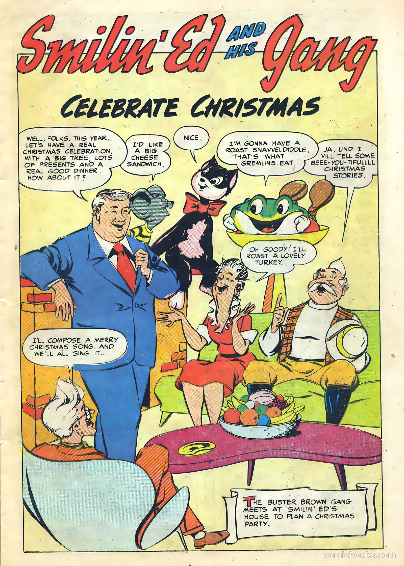 Buster Brown Comic Book #29 (1954) — page 13 of 36