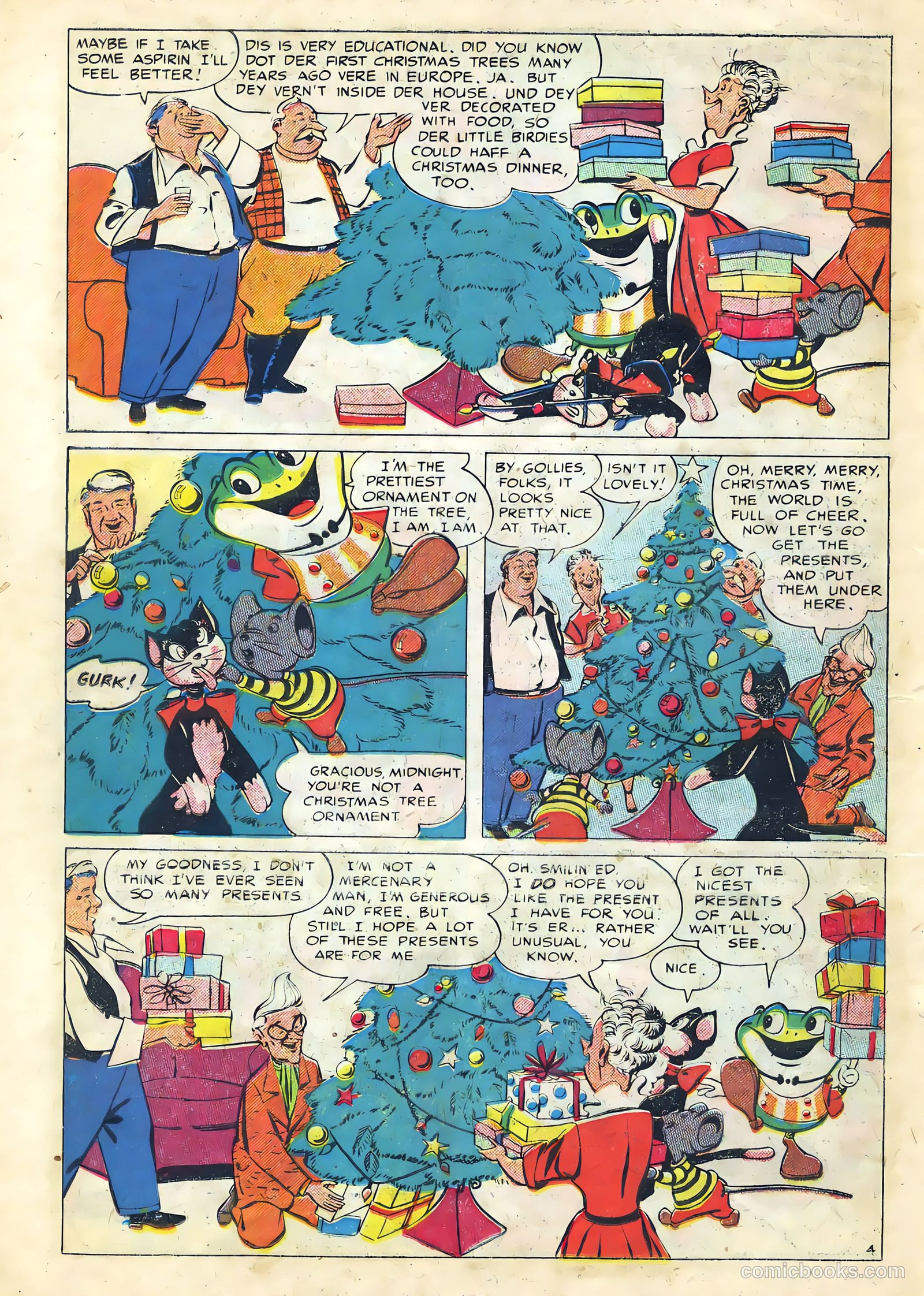 Buster Brown Comic Book #29 (1954) — page 16 of 36